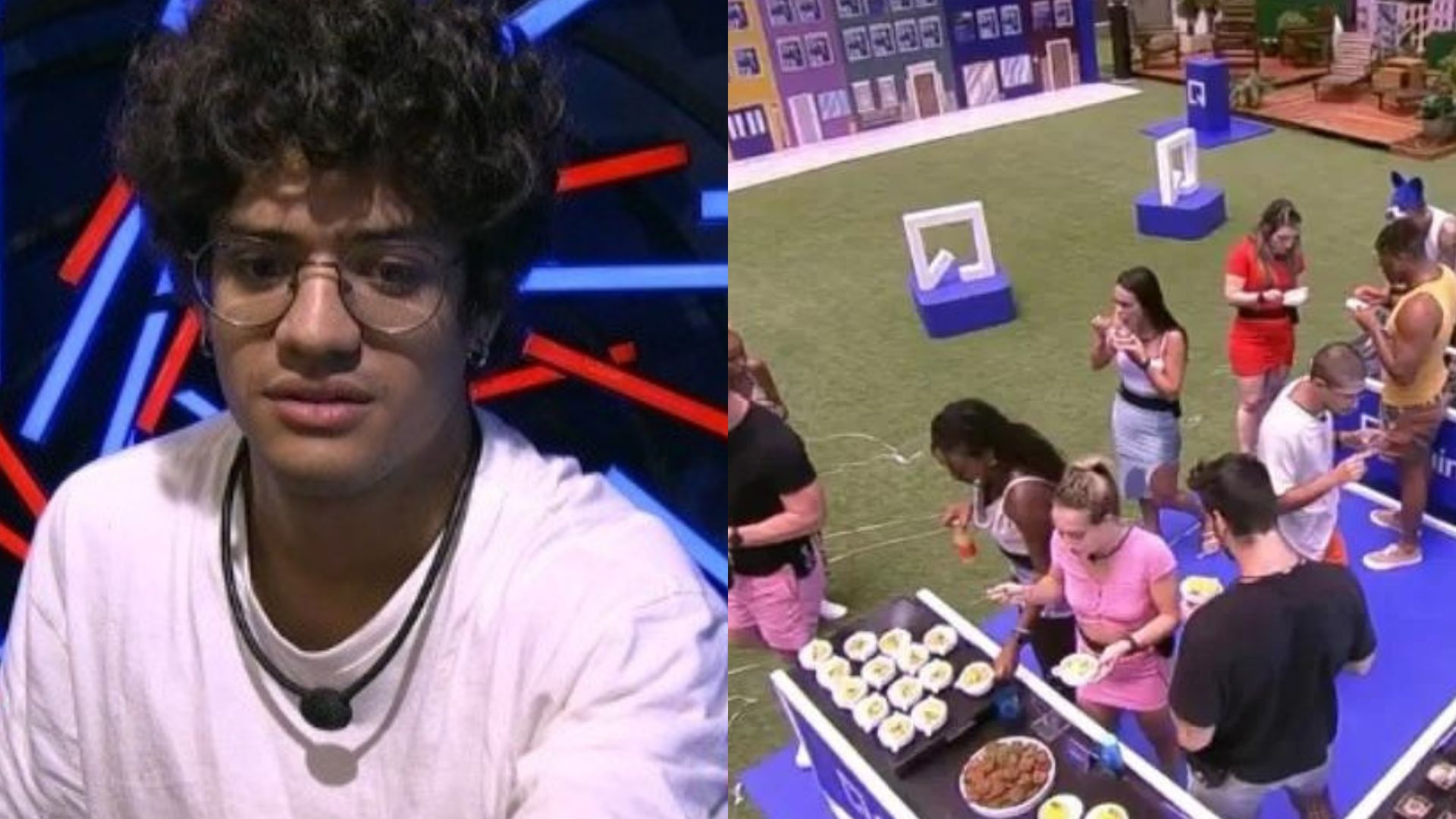 BBB23: Gabriel Santana reclama de comida em ações de patrocinadores: “Vai ter que comer”