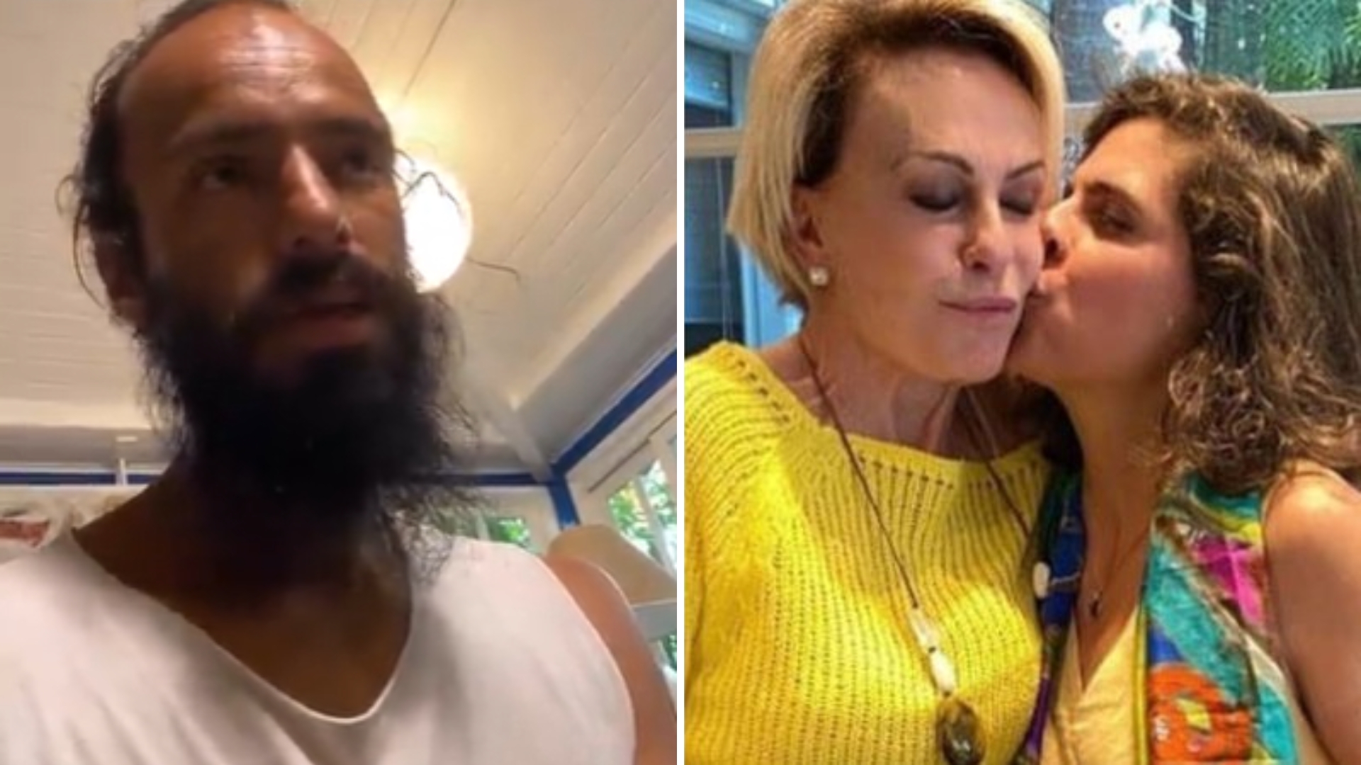 Genro de Ana Maria Braga rebate acusação de que esposa é ‘aproveitadora’: “É a atitude”