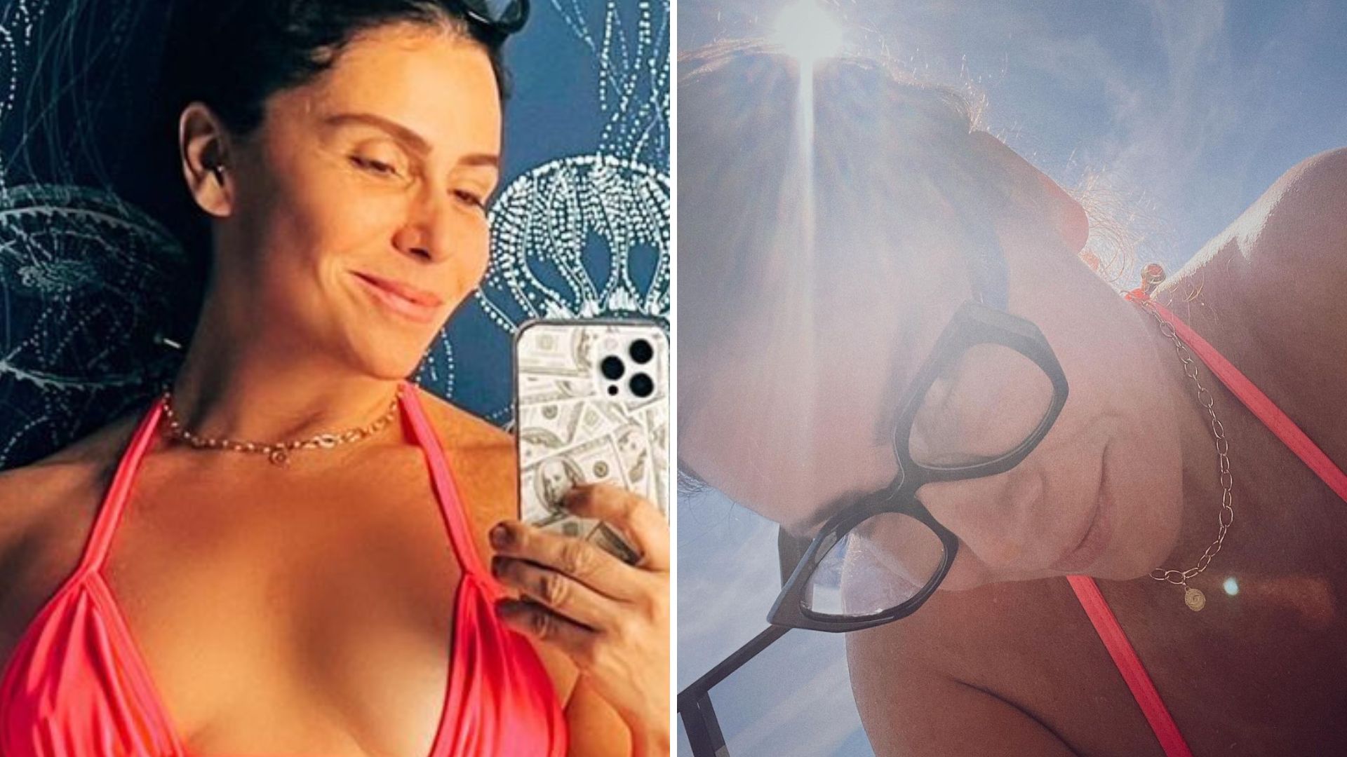 Aos 46 anos, Giovanna Antonelli ostenta corpaço durinho de biquíni: “Novinhas no chinelo”