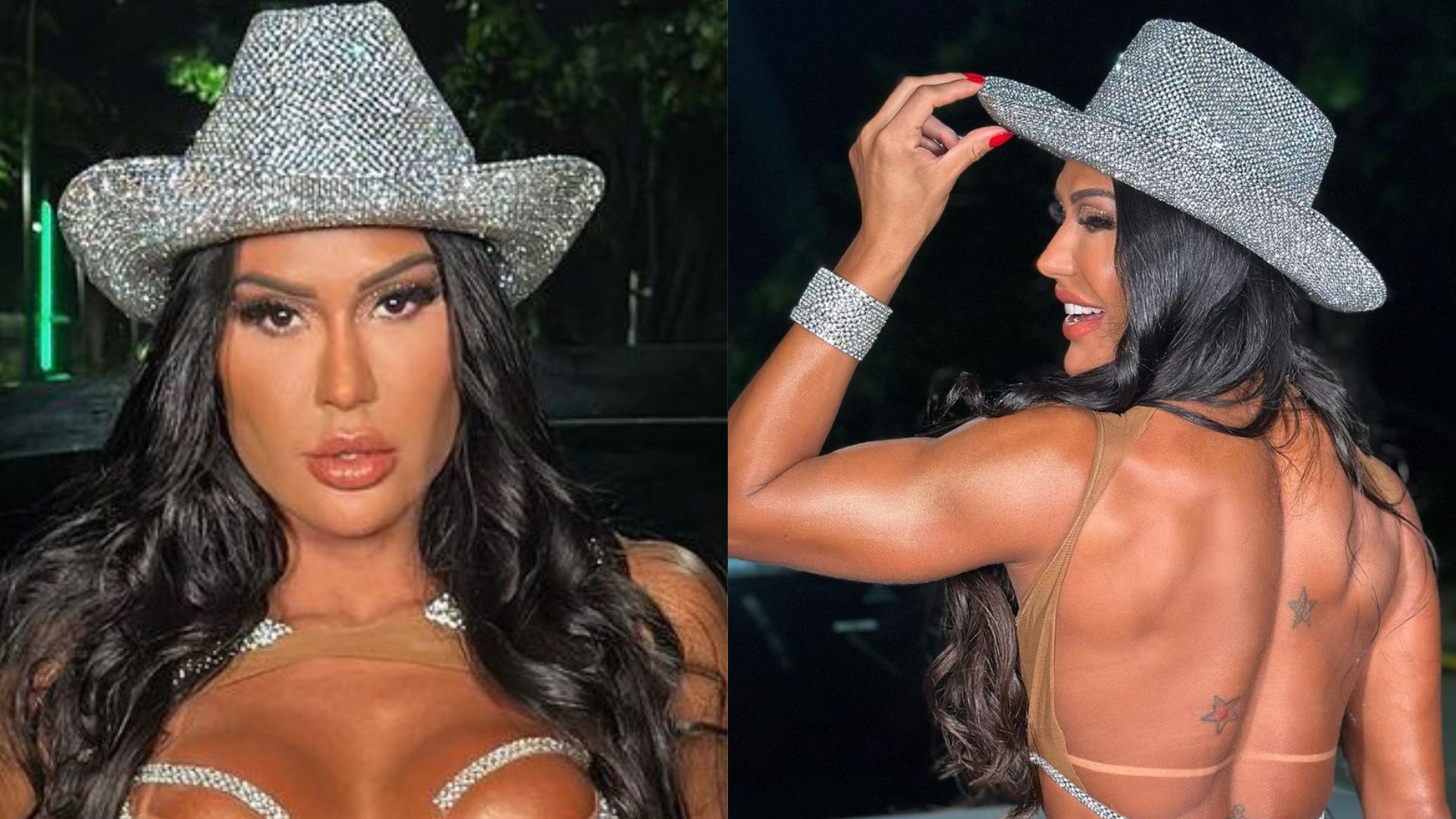 Quase nua, Gracyanne Barbosa abre as pernas e sensualiza com calcinha minúscula: “Delícia”