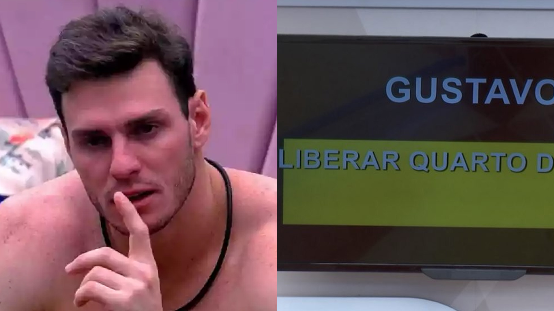 BBB23: Gustavo é expulso do Quarto do Líder bem antes da hora: “Que capote”