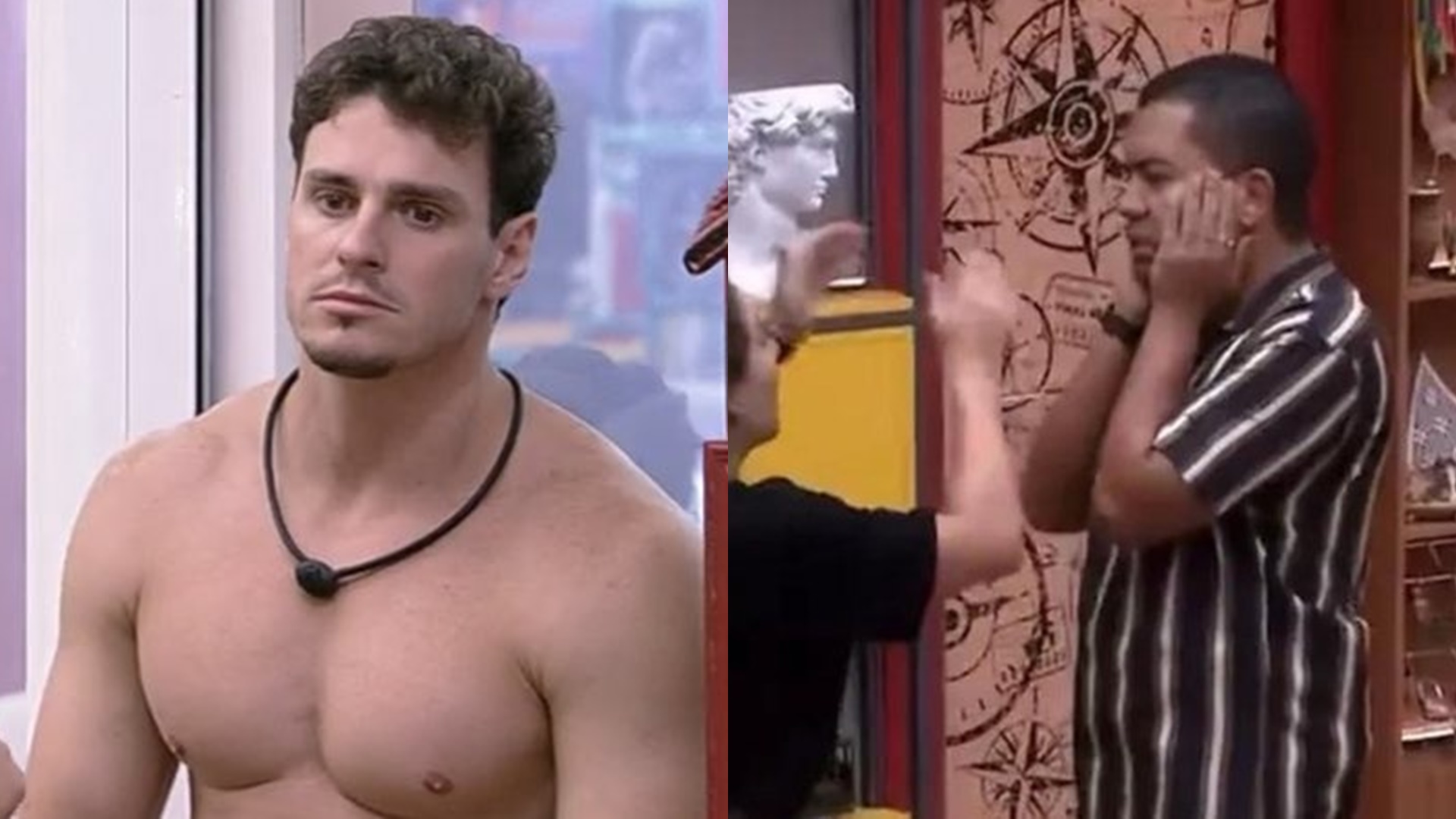BBB23: Gustavo interrompe número dois após desistência de Bruno: “Limpei e bunda e vim”