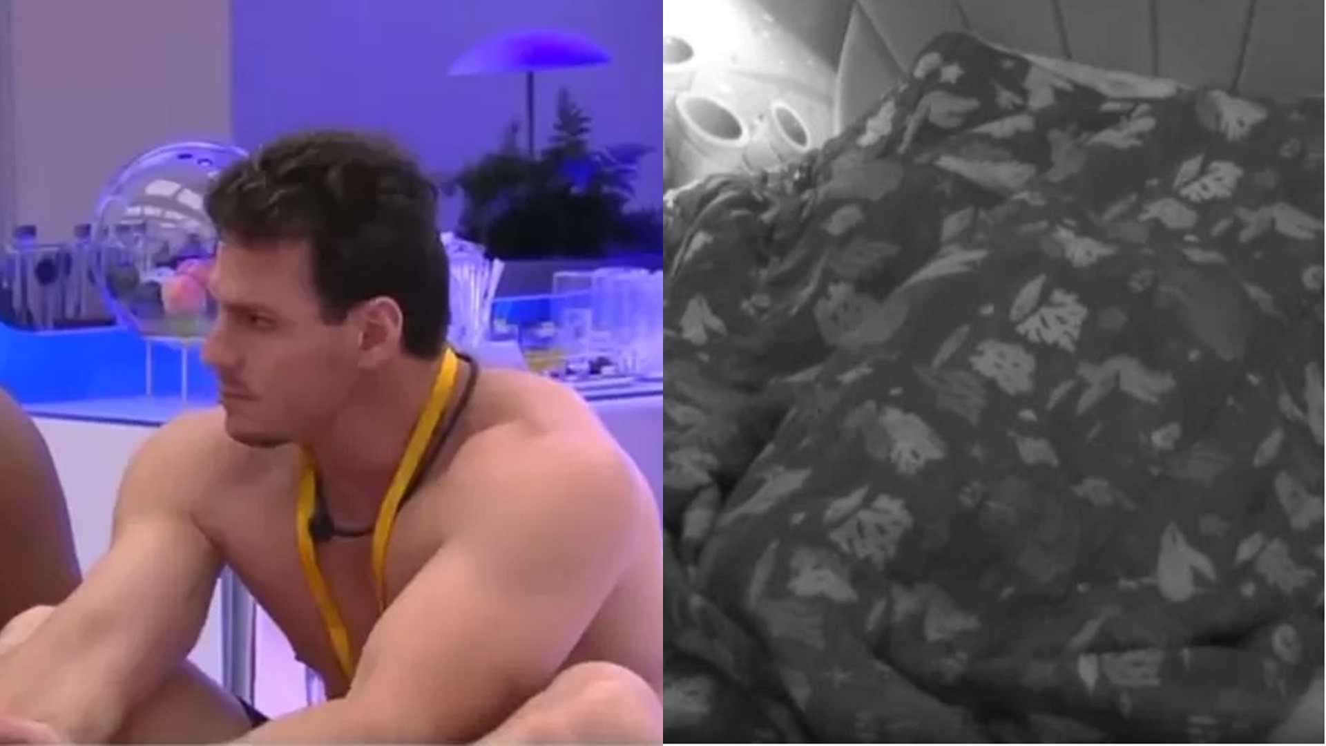 BBB23: Gustavo se irrita com câmeras ao movimentar edredom com Key Alves: “Fica focando”