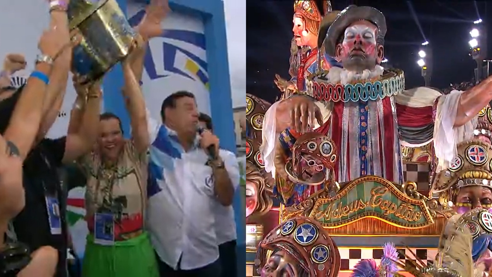 Imperatriz Leopoldinense vence Carnaval no Rio de Janeiro após 22 anjos sem títulos