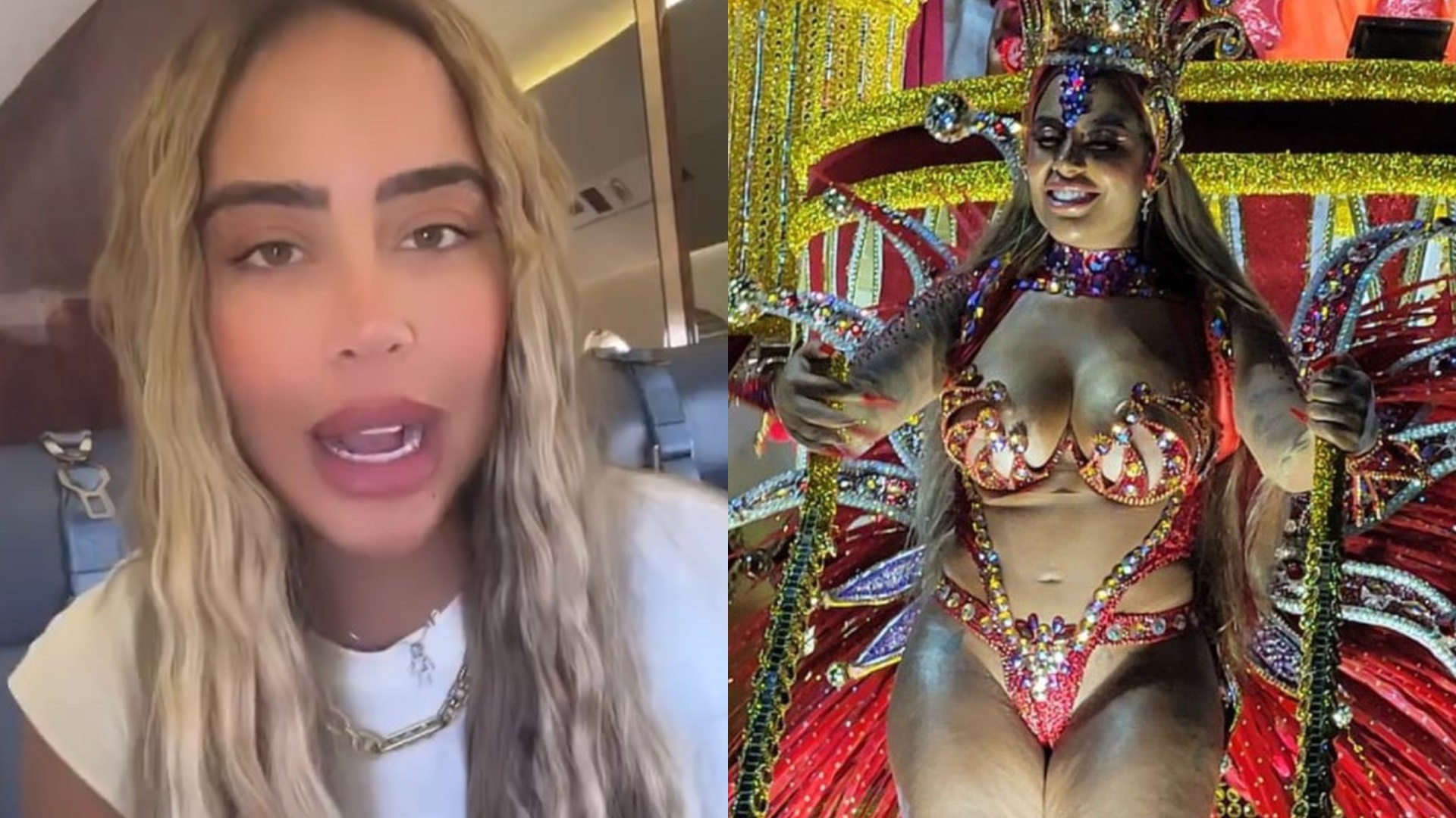 Irmã de Neymar desabafa após criticas a desfile de Carnaval: “Não estava segura”