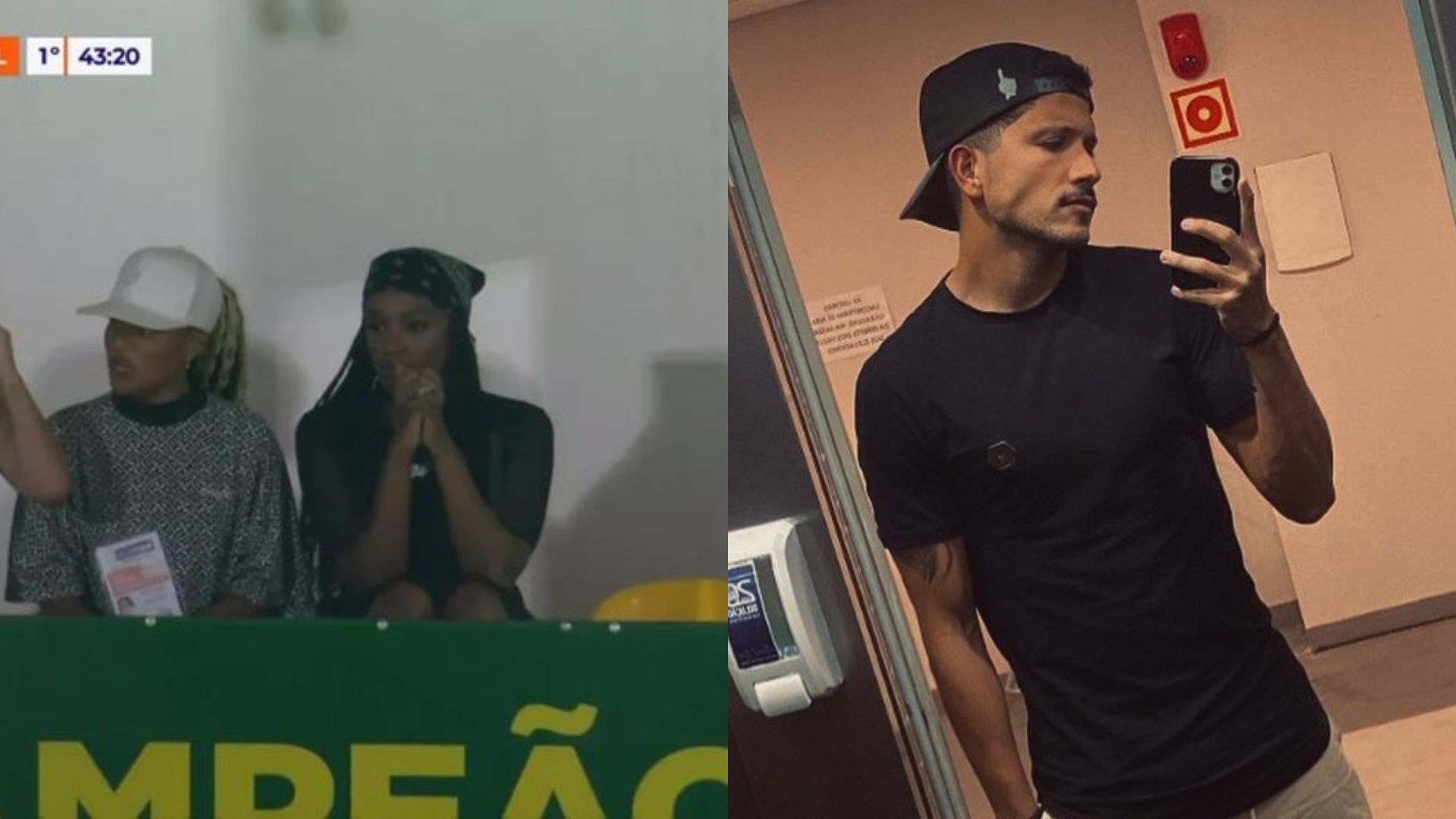Está sério! Iza prestigia namorado em jogo de futebol e é flagrada na torcida: “Prova de amor”