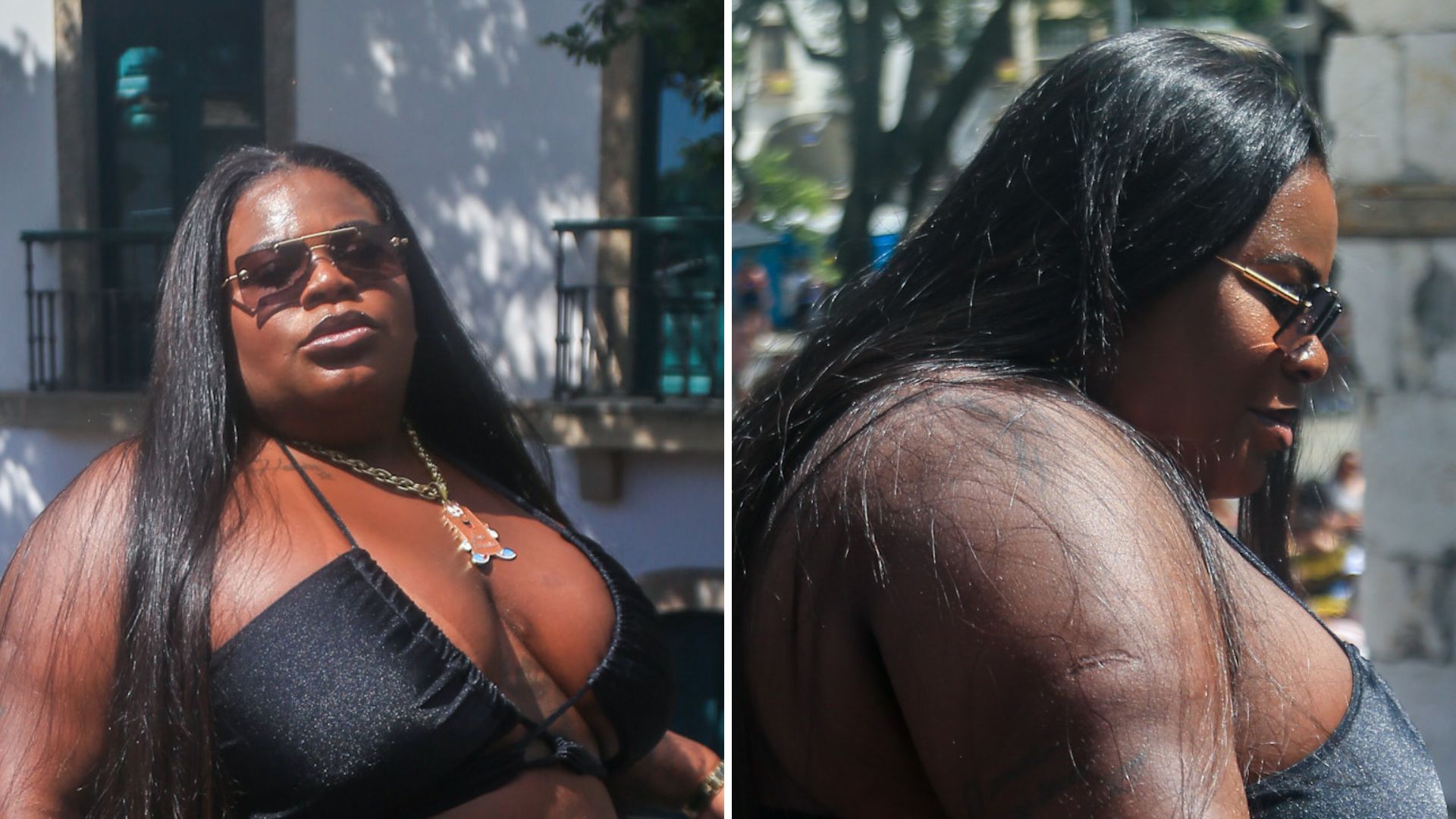 Jojo Todynho surge de barriga de fora, exibe piercing íntimo e mostra corpo farto