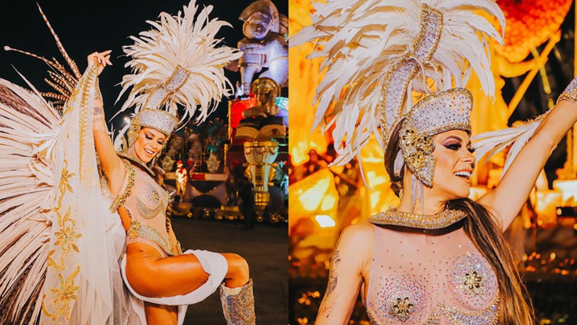 Madrinha da Vila Maria, Josi Aoas expõe preparação e dá spoiler de fantasia: “Banhado a ouro”