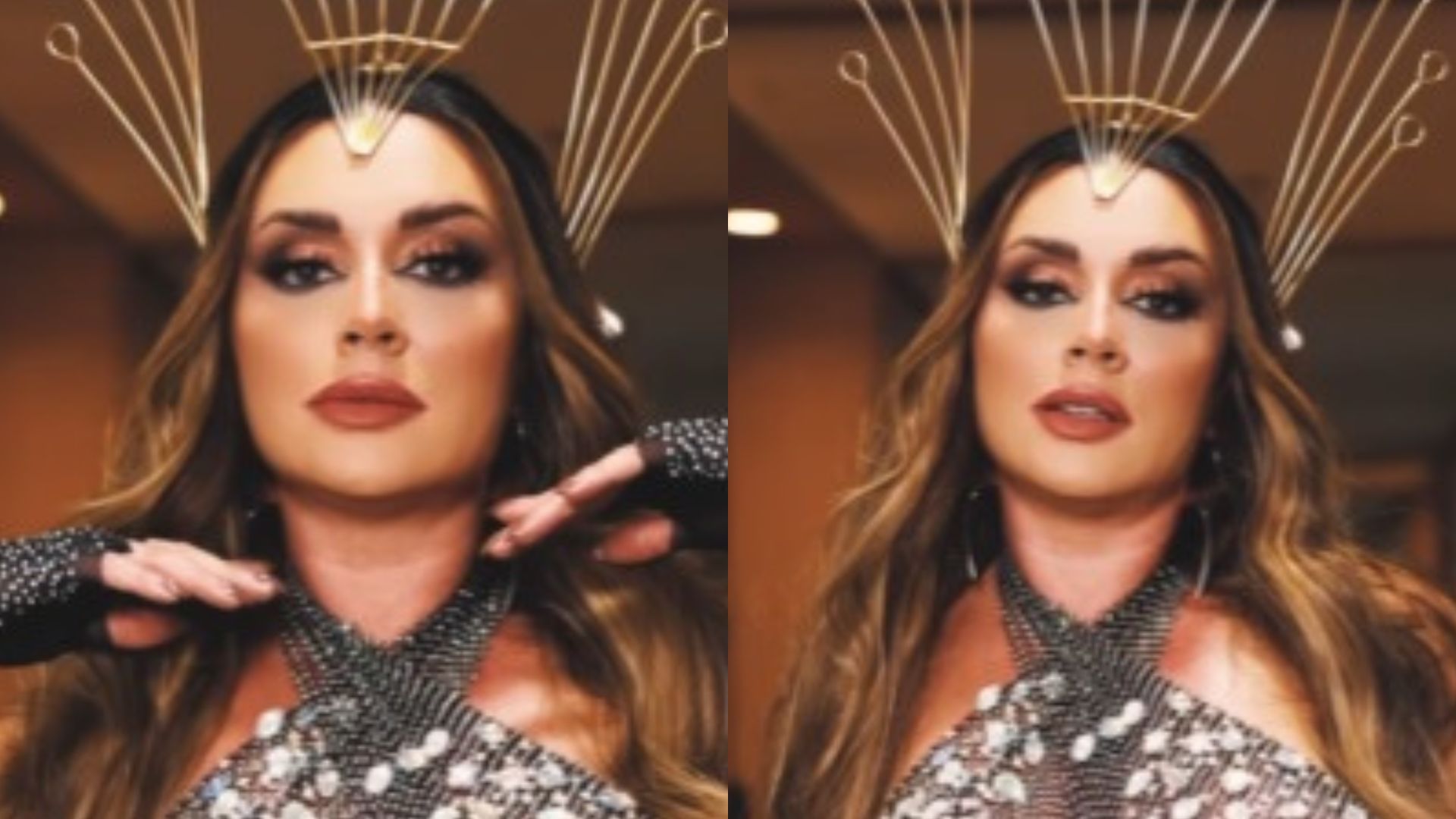 Quase mostra tudo! Juju Salimeni exibe corpão em look transparente de Carnaval e fãs babam: “Gostosa”