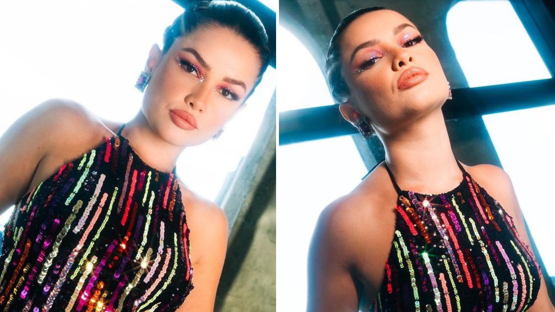 Bronzeada, Juliette se joga em bloco com microvestido escandaloso de plumas: “Um arraso”