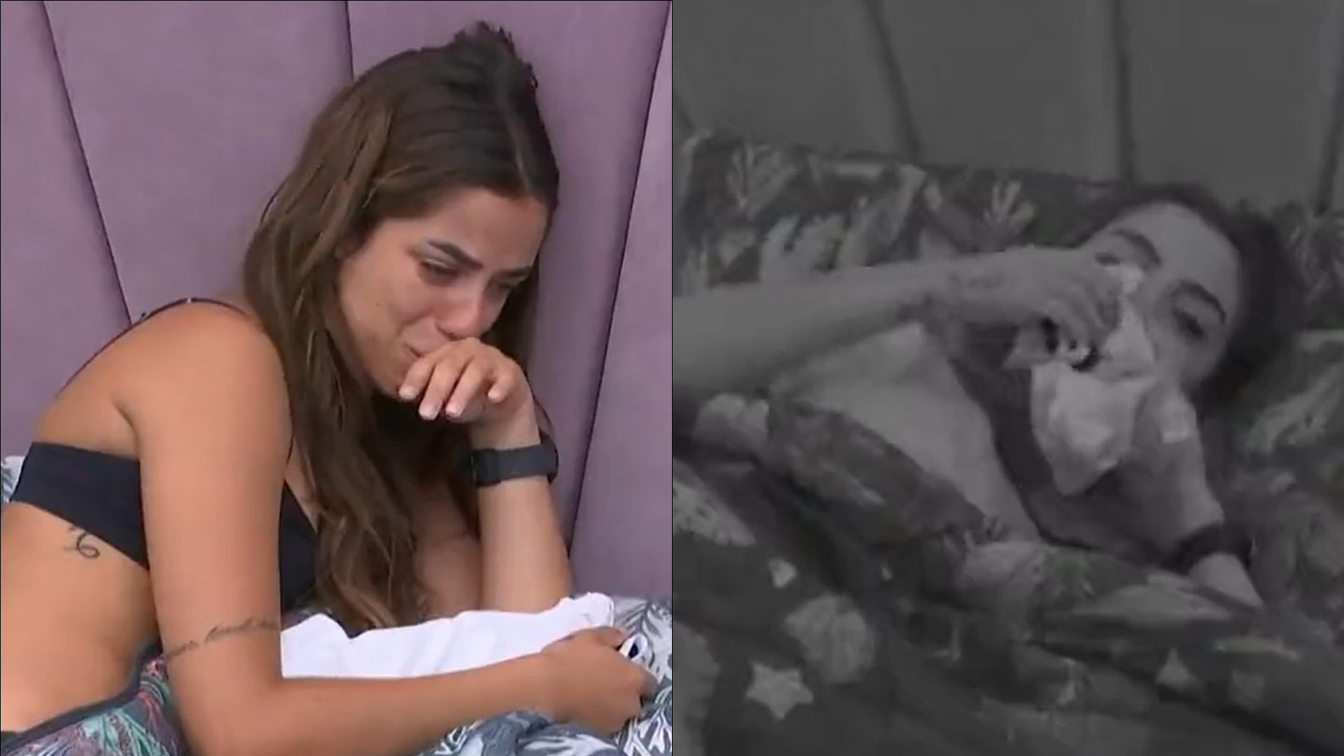 BBB23: Inconsolável, Key Alves cheira cueca de Gustavo e chora muito: “Que vazio”