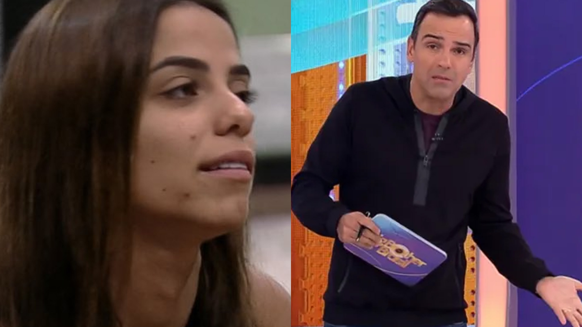 BBB23: Key distorce discurso de Tadeu Schmidt sobre Gustavo: “Casal da história”