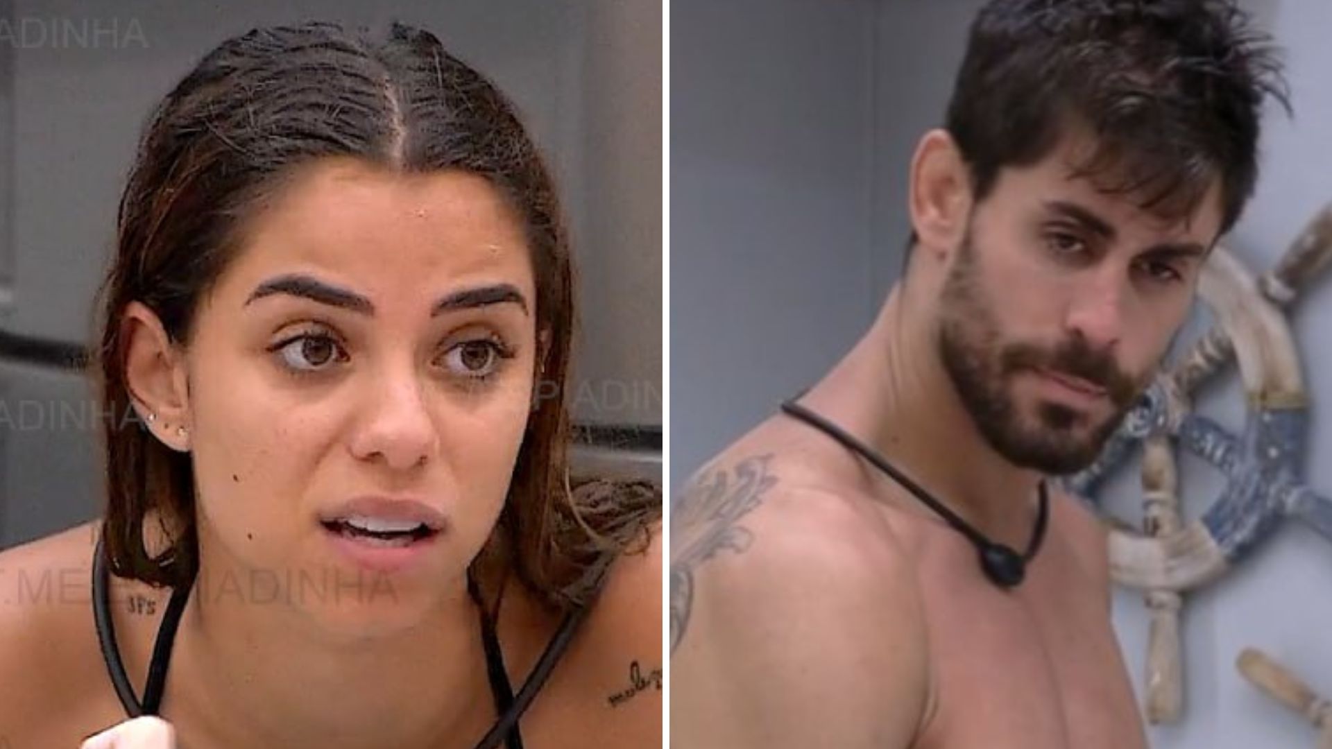 BBB23: Key entrega constrangimento após banho com Cara de Sapato: “Desconfortável”