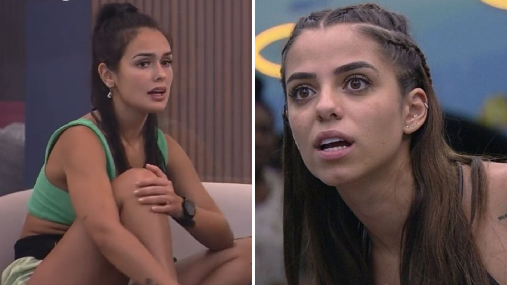 BBB23: Por fora de tudo, Larissa defende Key sem saber dos xingamentos: “Não tenho vontade”