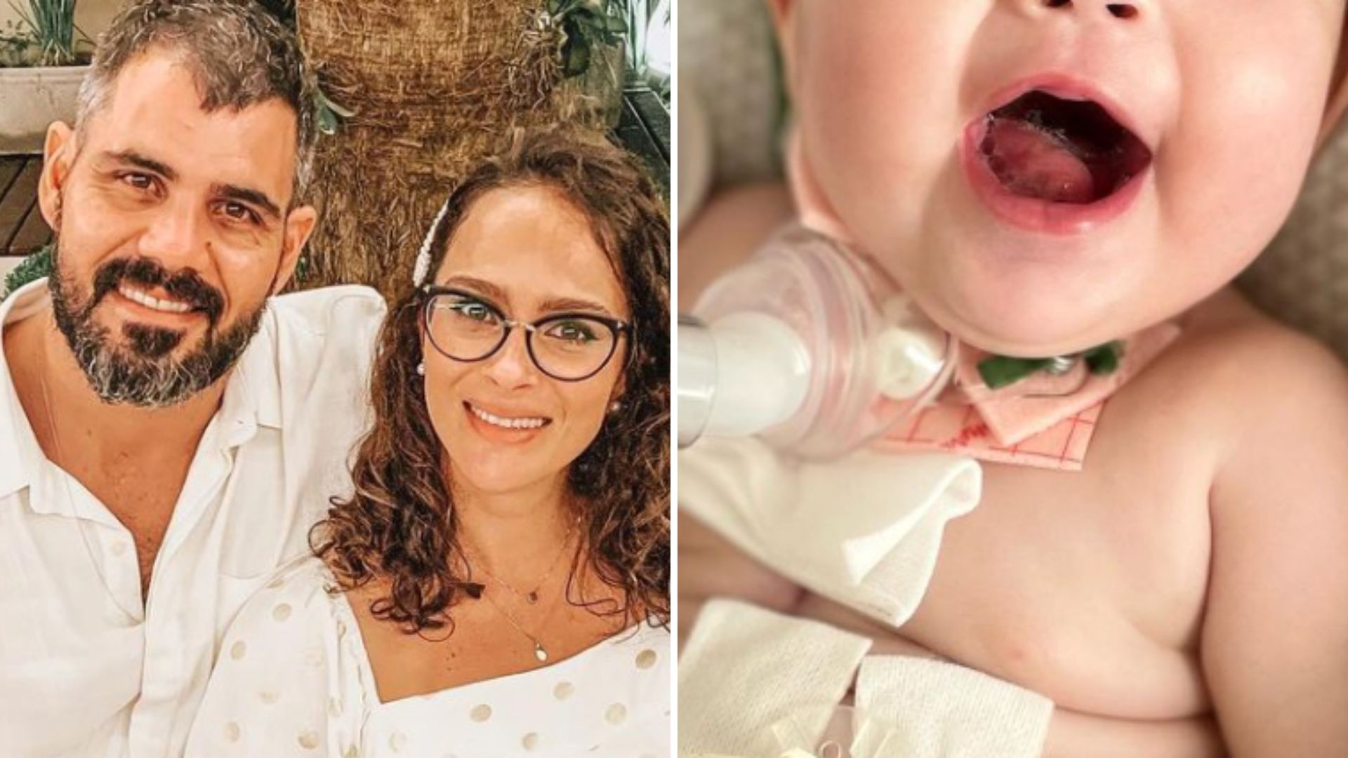 Filha de Juliano Cazarré surge sorrindo em foto emocionante: “Guerreira”