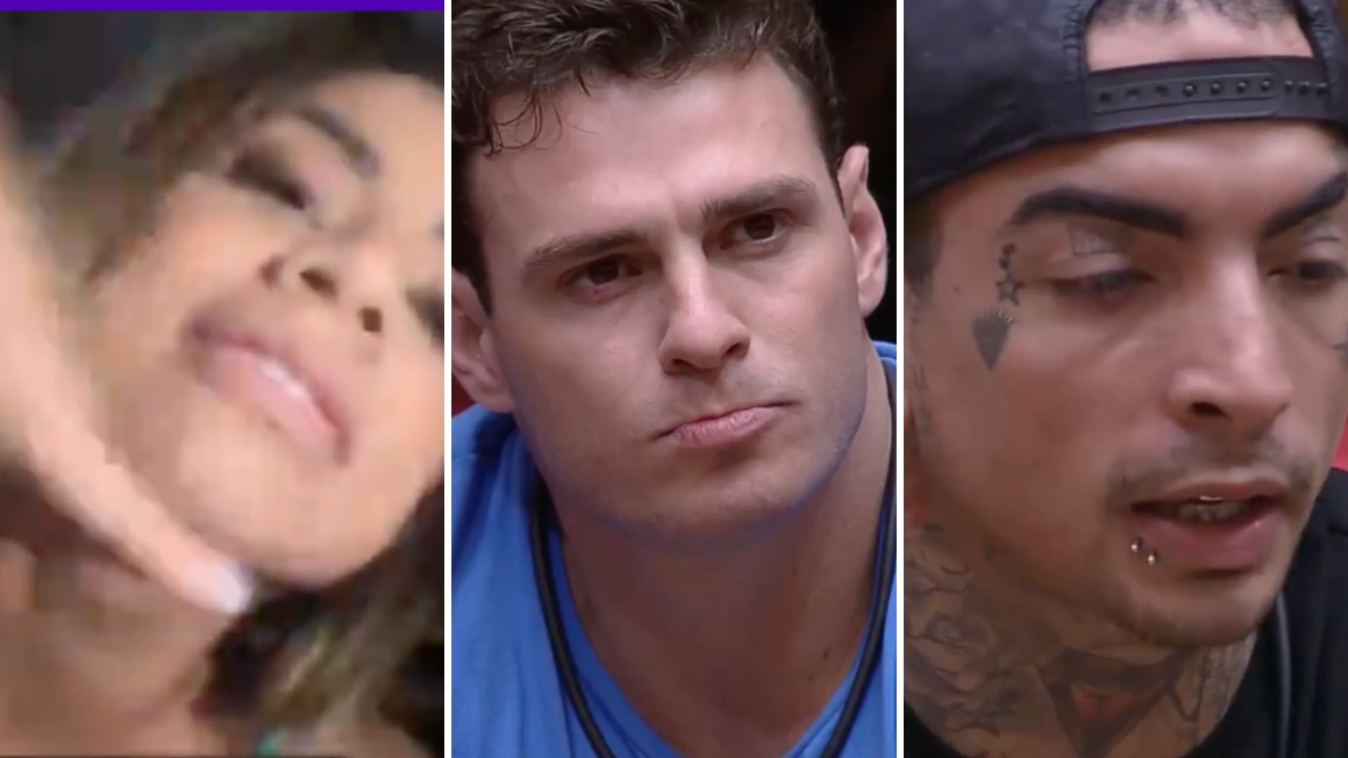 BBB23: Lexa surta após Guimê desmascarar casal Guskey: “Grandão demais”