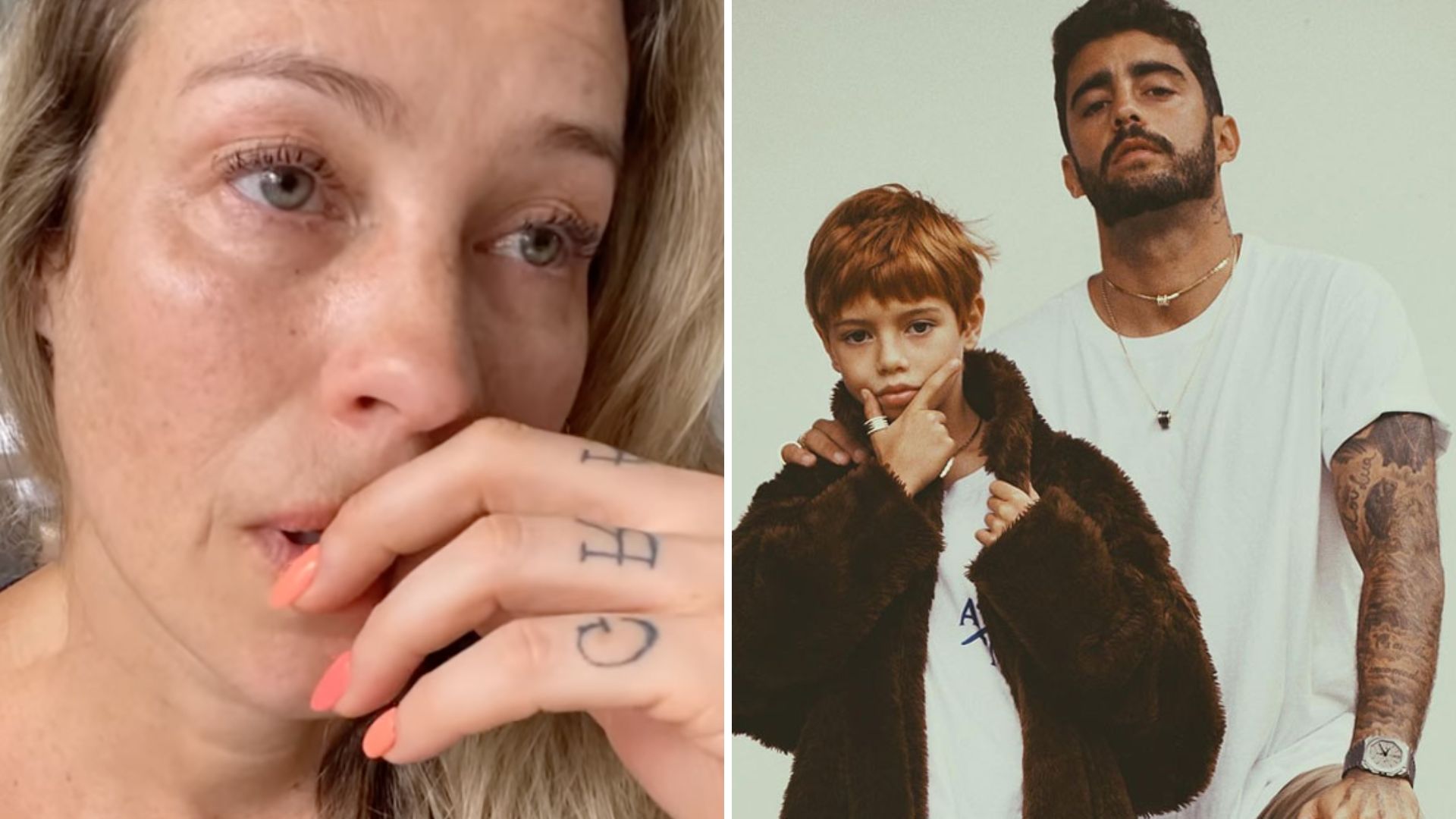 Luana Piovani chora e diz que foi apunhalada pelo filho, Dom: “A própria mãe”