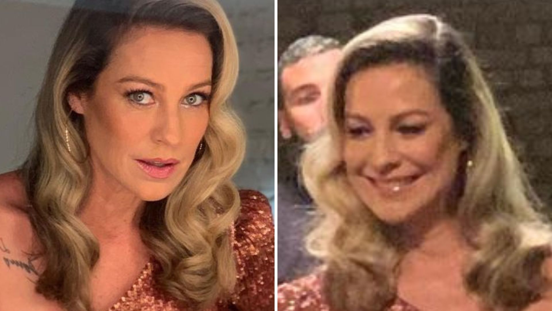 Luana Piovani mostra look extravagante nos bastidores de trabalho: “Quanta alegria”