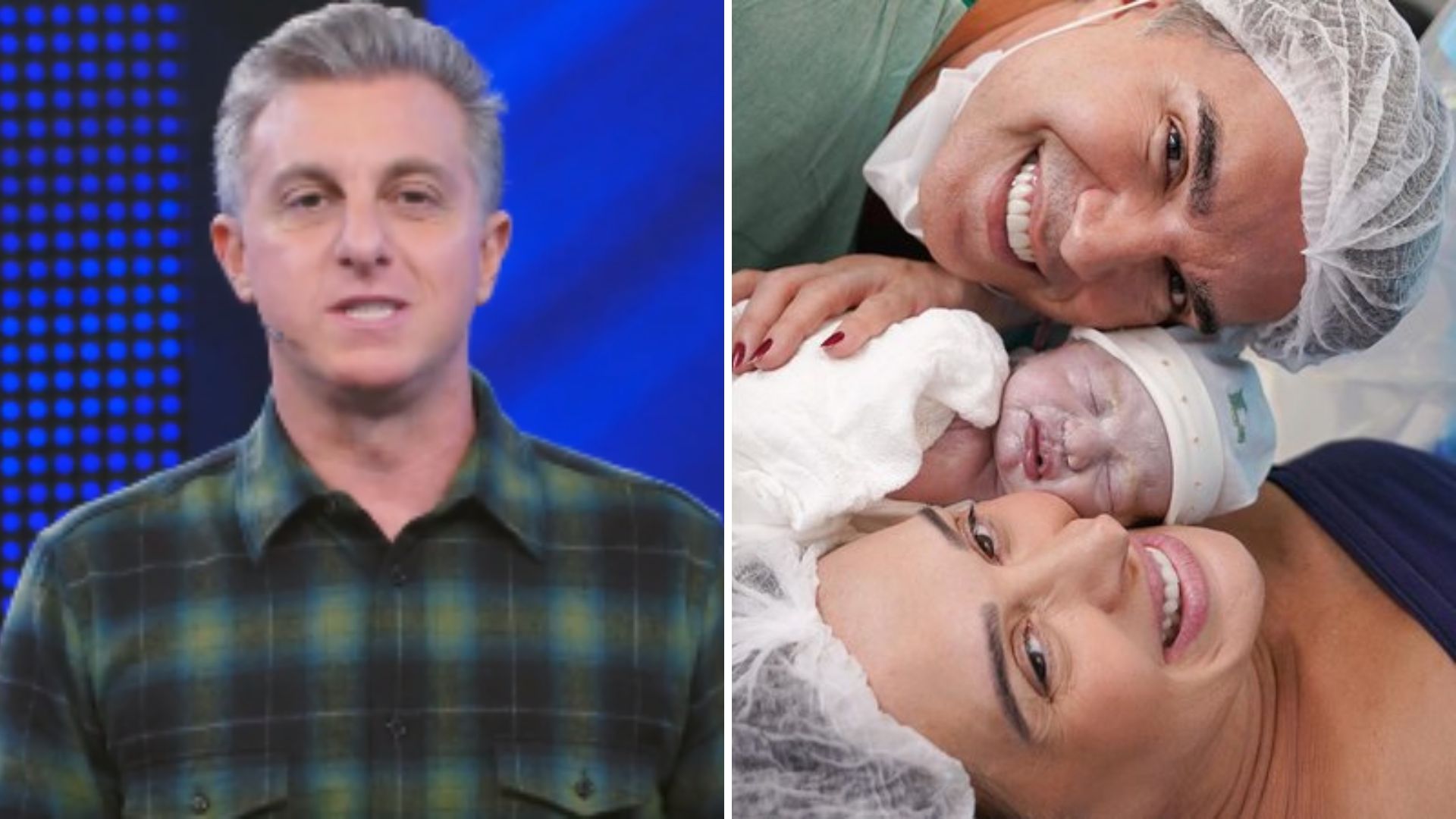 Gravado, Luciano Huck comete gafe ao falar do filho de Claudia Raia: “Tá chegando”
