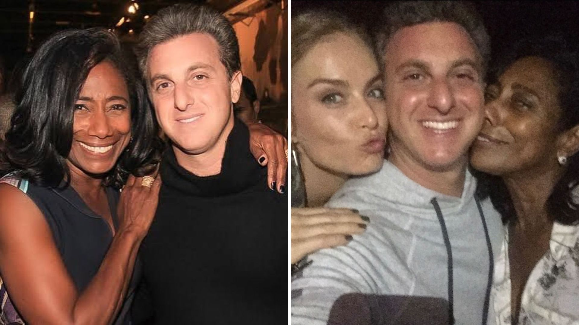 Luciano Huck se despede de Glória Maria, sua madrinha de casamento: “Puro carinho”