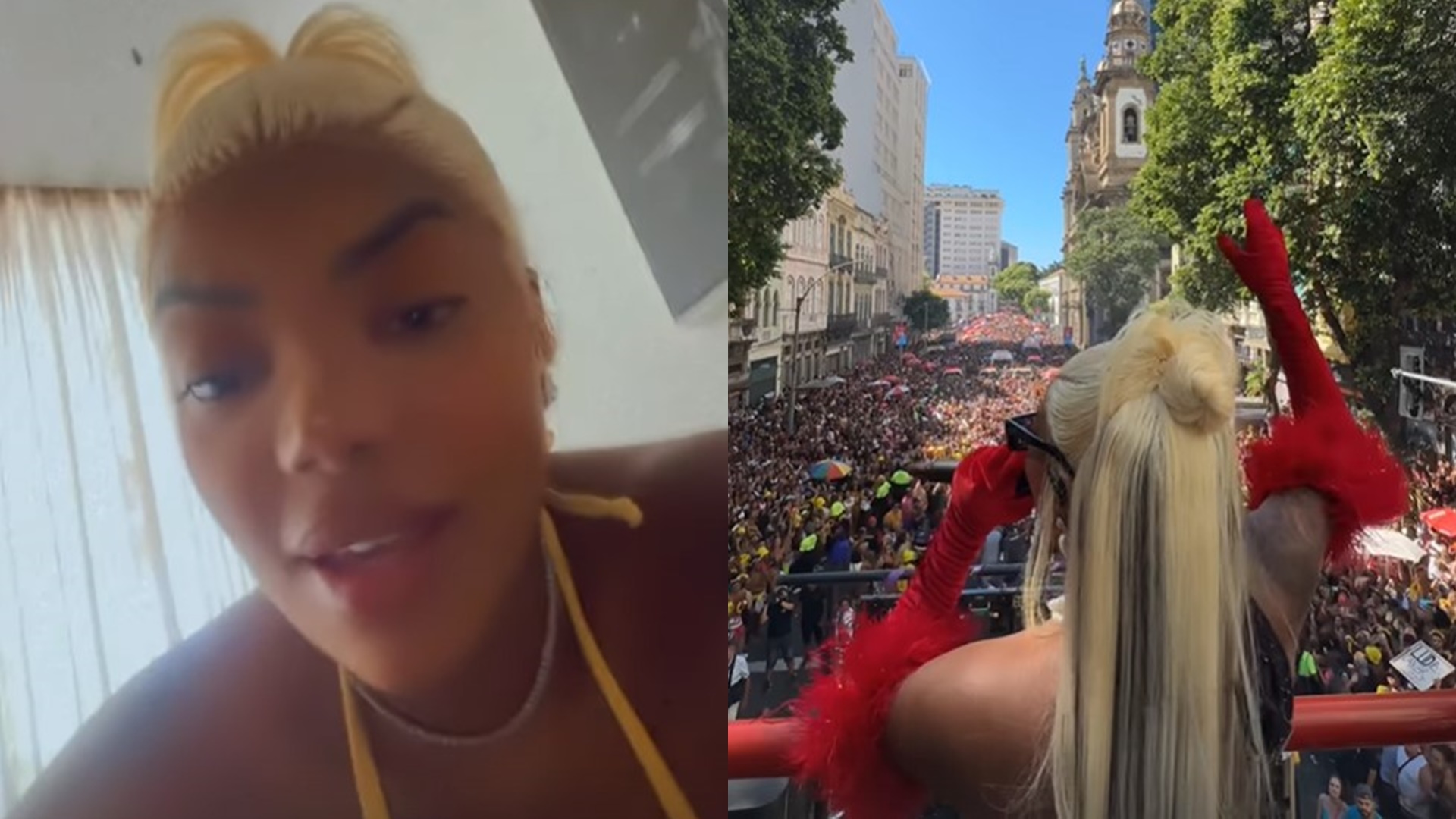 Ludmilla tem atitude surpreendente após fã ser roubada em seu bloco: “Levaram dela”