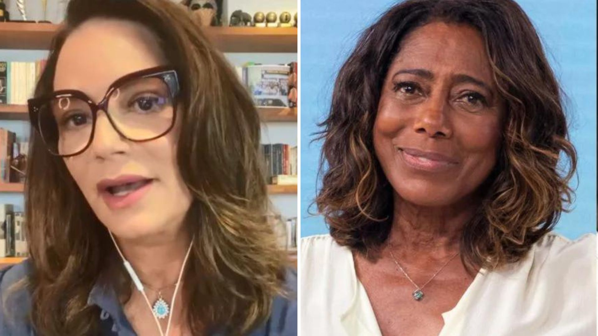Luiza Brunet revela ligação de Glória Maria no pior momento de sua vida: “Importante”