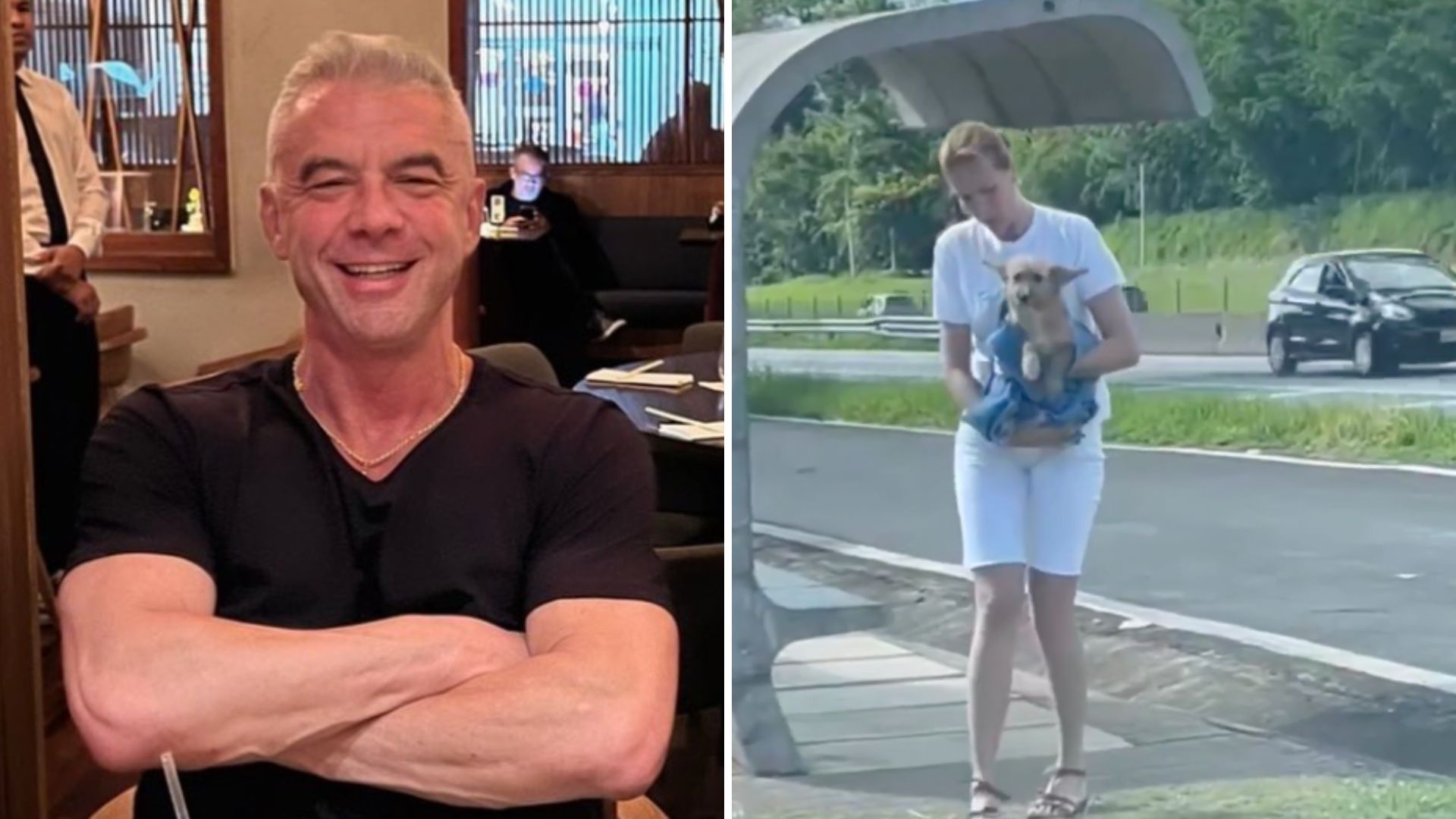 Marido de Ana Hickmann é criticado após apresentadora resgatar cachorrinho: “Grosseiro”