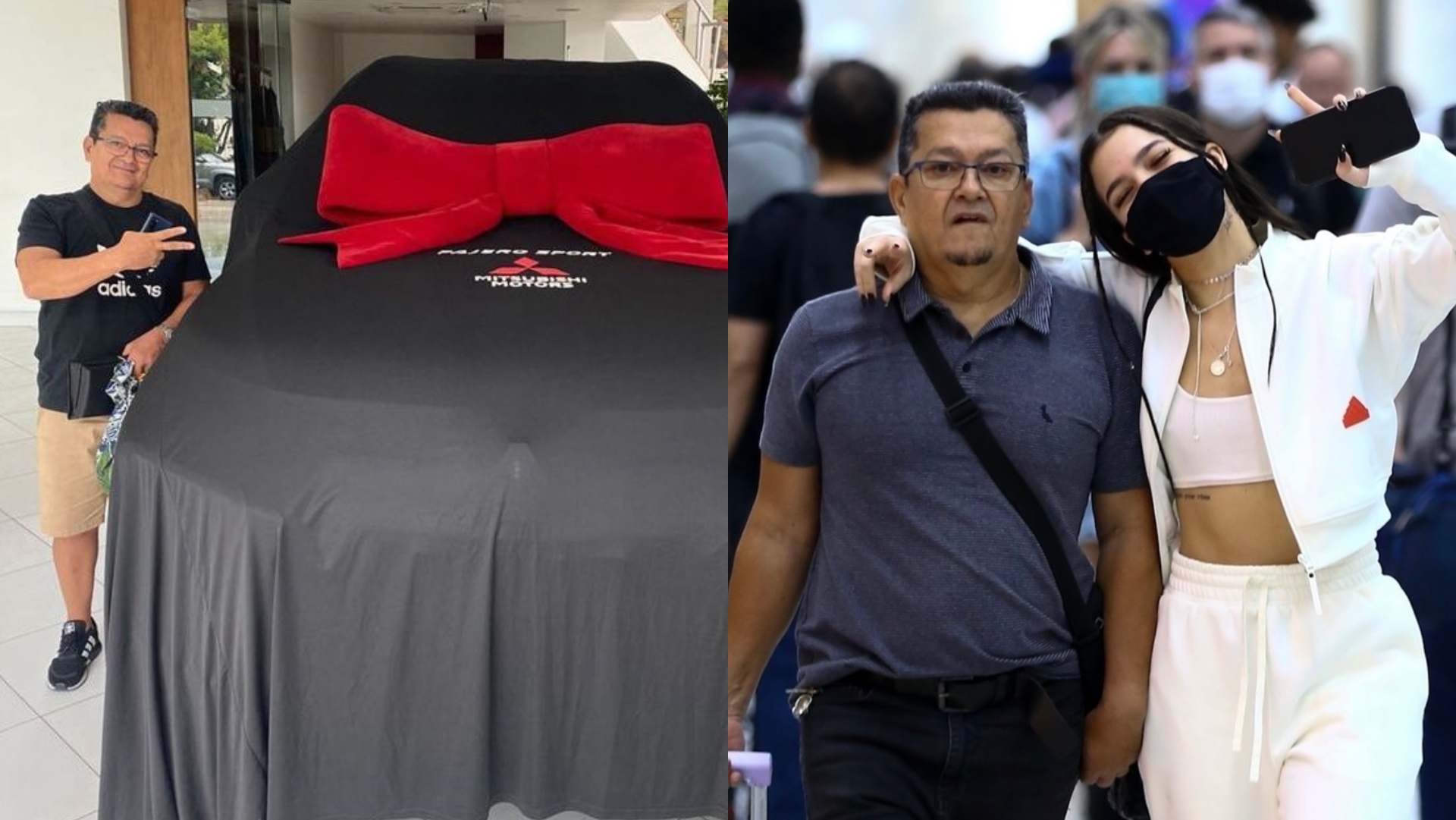 Mel Maia dá presente de luxo para o pai e valor do carrão impressiona: “Você merece”
