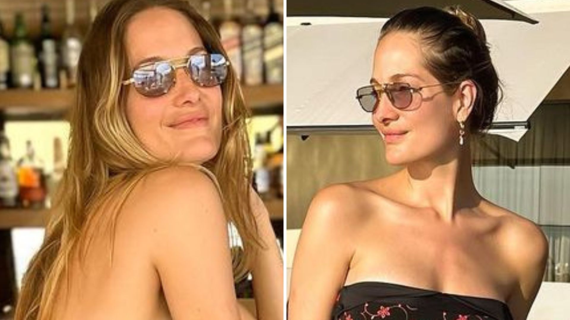 Nora de Faustão inveja com corpo sequinho em microbiquíni e deixa namorado babando: “Perfeita”