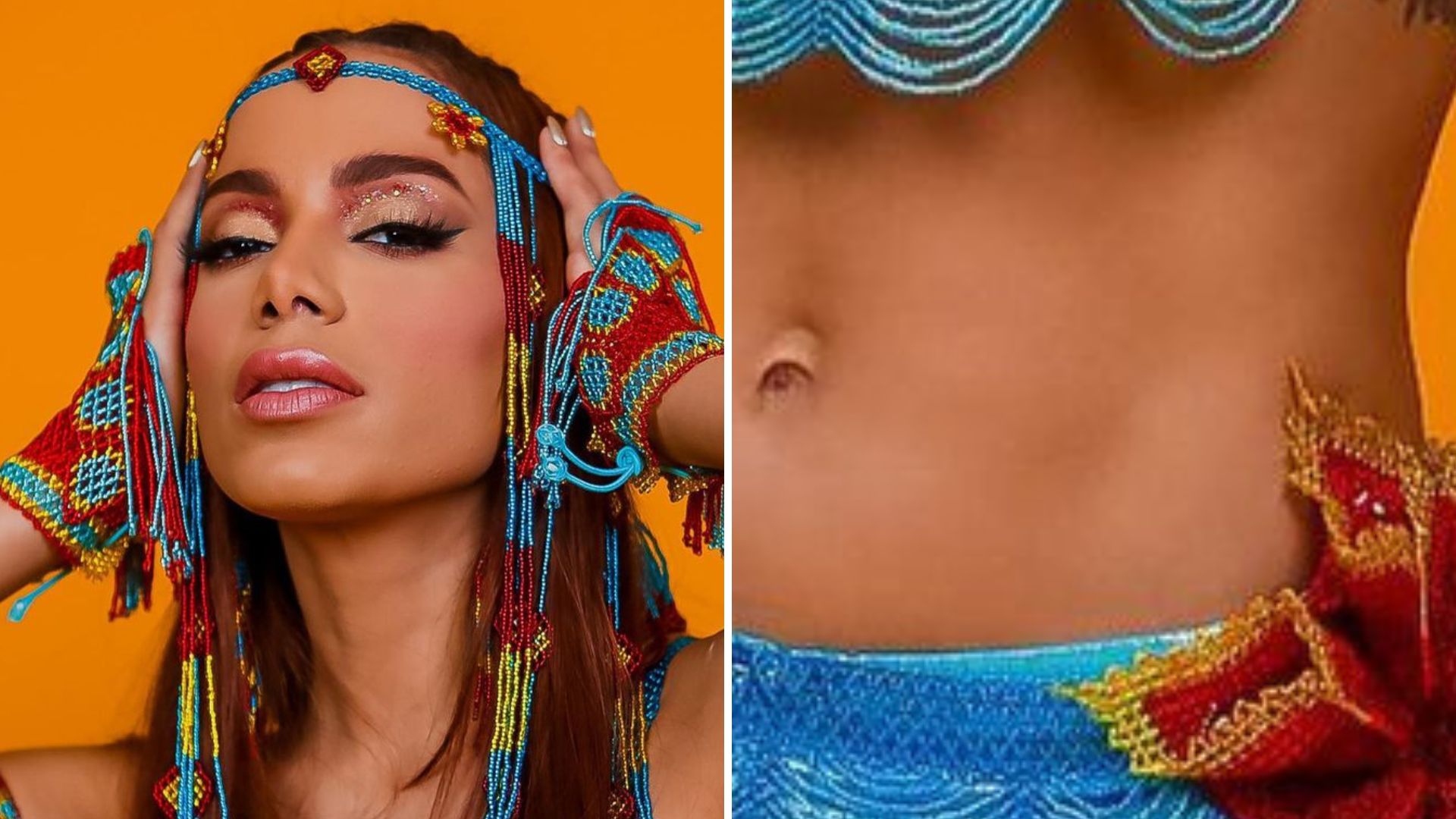 Ousada! Anitta choca ao aparecer como cabocla sexy no Carnaval de Olinda: “Melhor fantasia”
