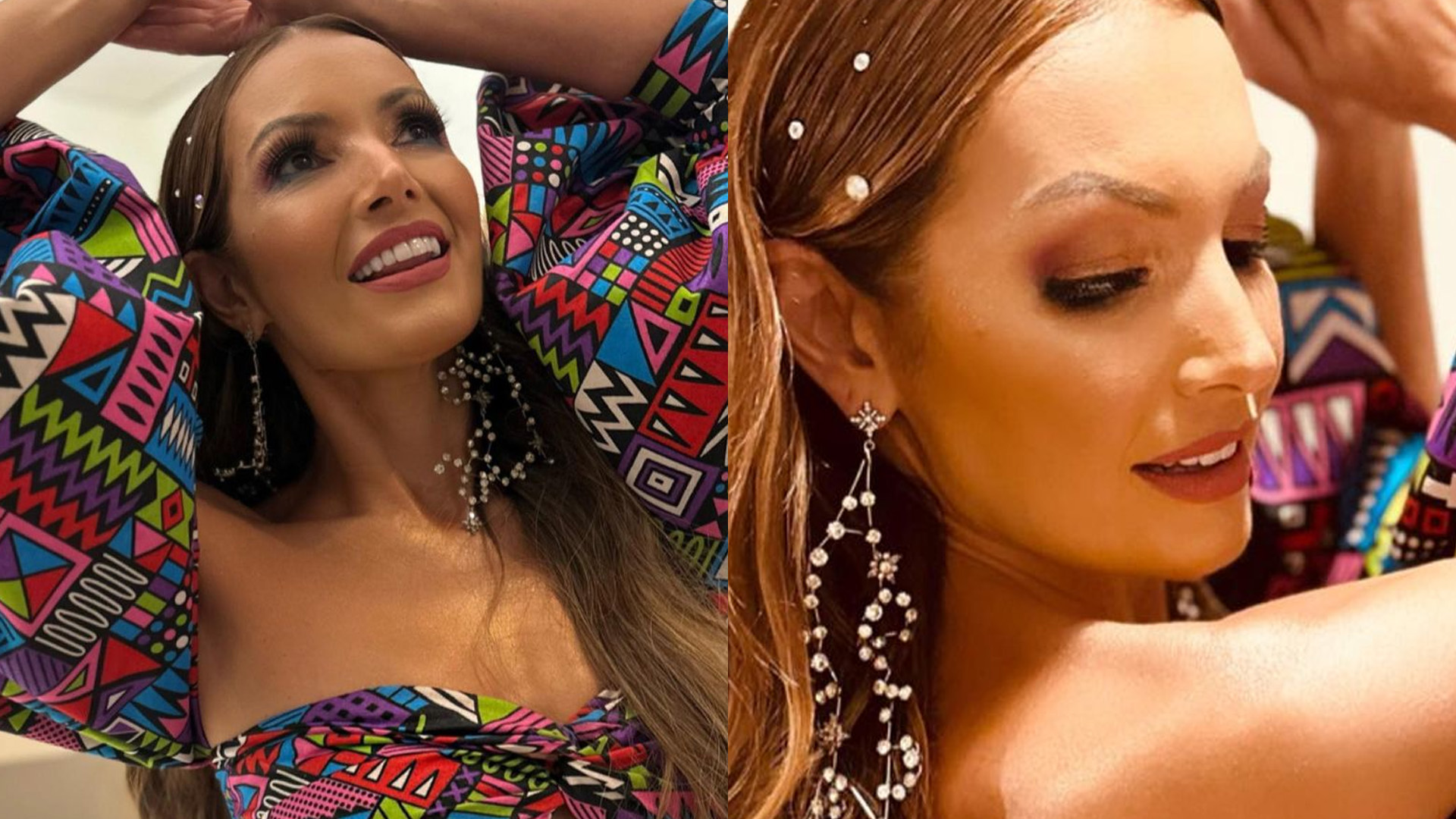 Patrícia Poeta exibe pernões com vestidinho mínimo no Carnaval de Salvador: “Rainha”