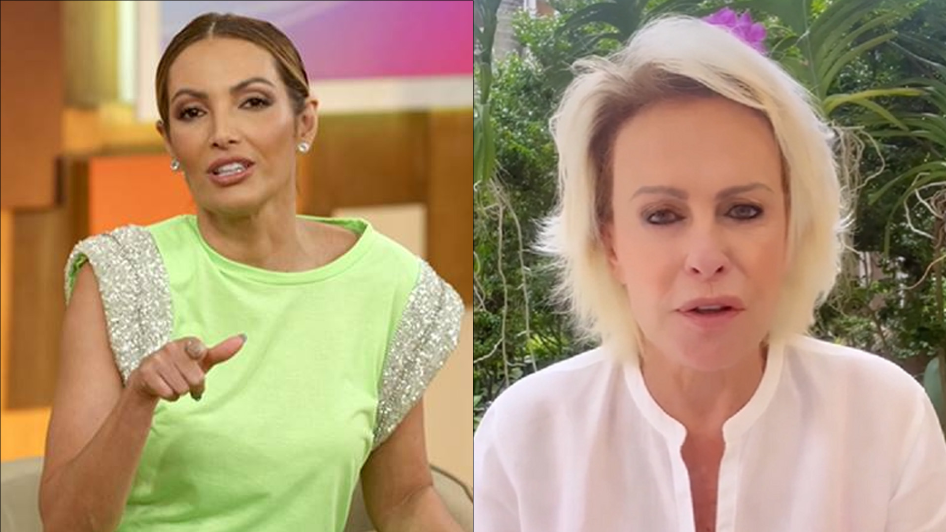Ao vivo, Patrícia Poeta lamenta diagnóstico delicado de Ana Maria Braga: “Se recupere”