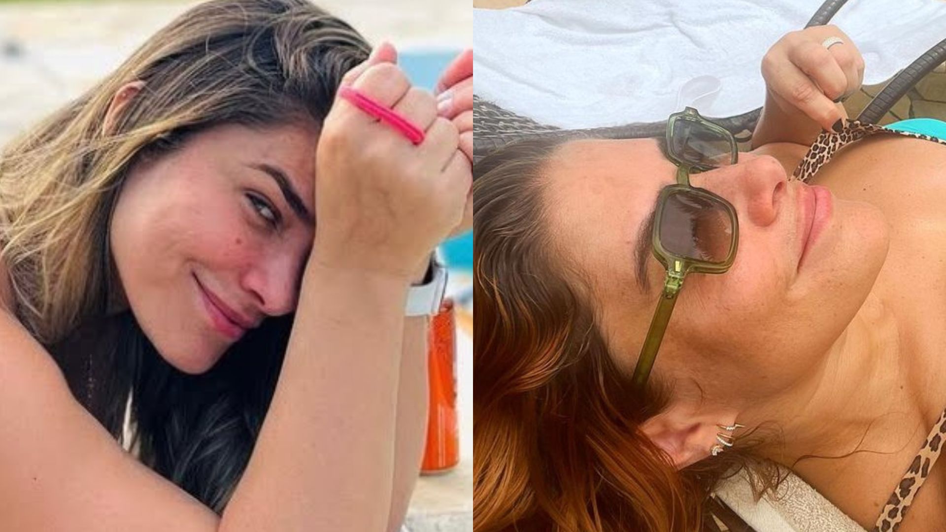 Priscila Fantin levanta alça do biquíni e impressiona ao exibir seios enormes: “Deusa”