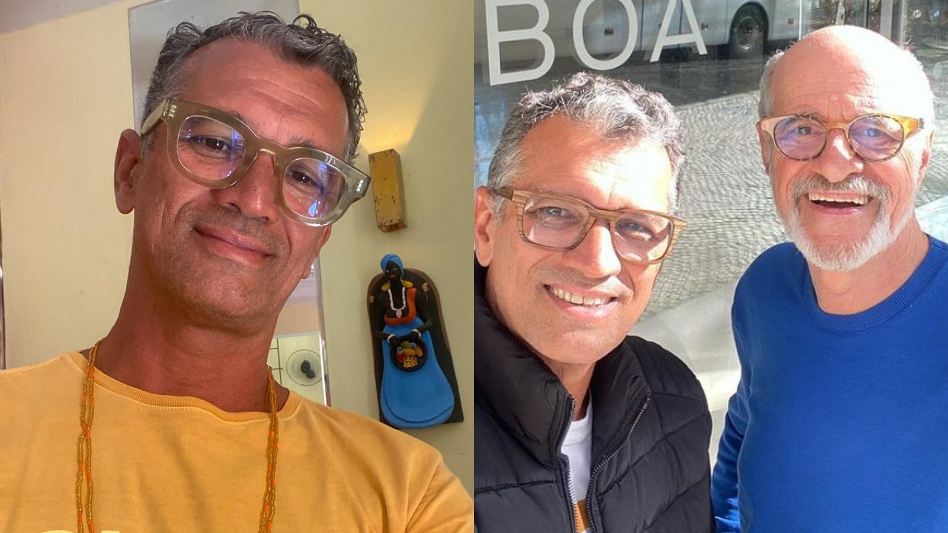 Quem é Marcos Paiva, o discreto marido de Marcos Caruso que é 15 anos mais novo