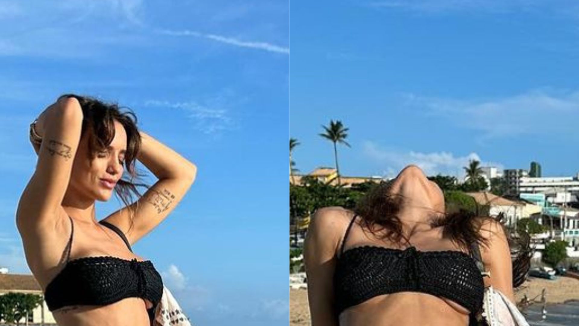 Rafa Kalimann elege look transparente e barriga zeradíssima provoca comoção: “De graça?”