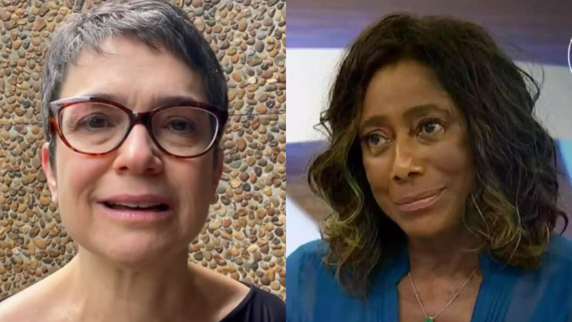 Sandra Annenberg se emociona ao revelar sonho com Glória Maria: “Queria muito voltar”
