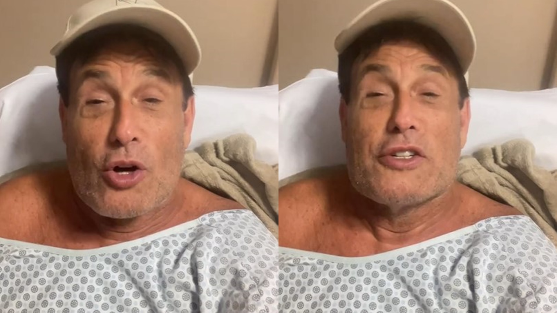 Sérgio Mallandro faz cirurgia no quadril e atualiza estado de saúde: “Me recuperando”