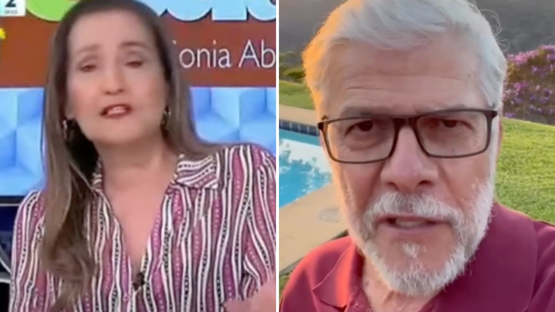 José Mayer culpa Globo após internação e Sonia Abrão rebate: “Minha opinião”