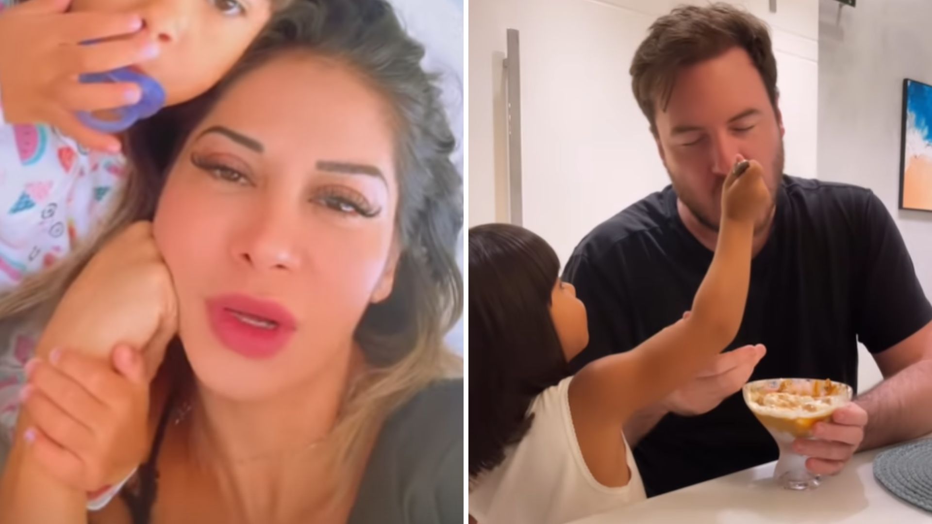 Novo padrasto, Thiago Nigro divide momento adorável com filha de Maíra Cardi