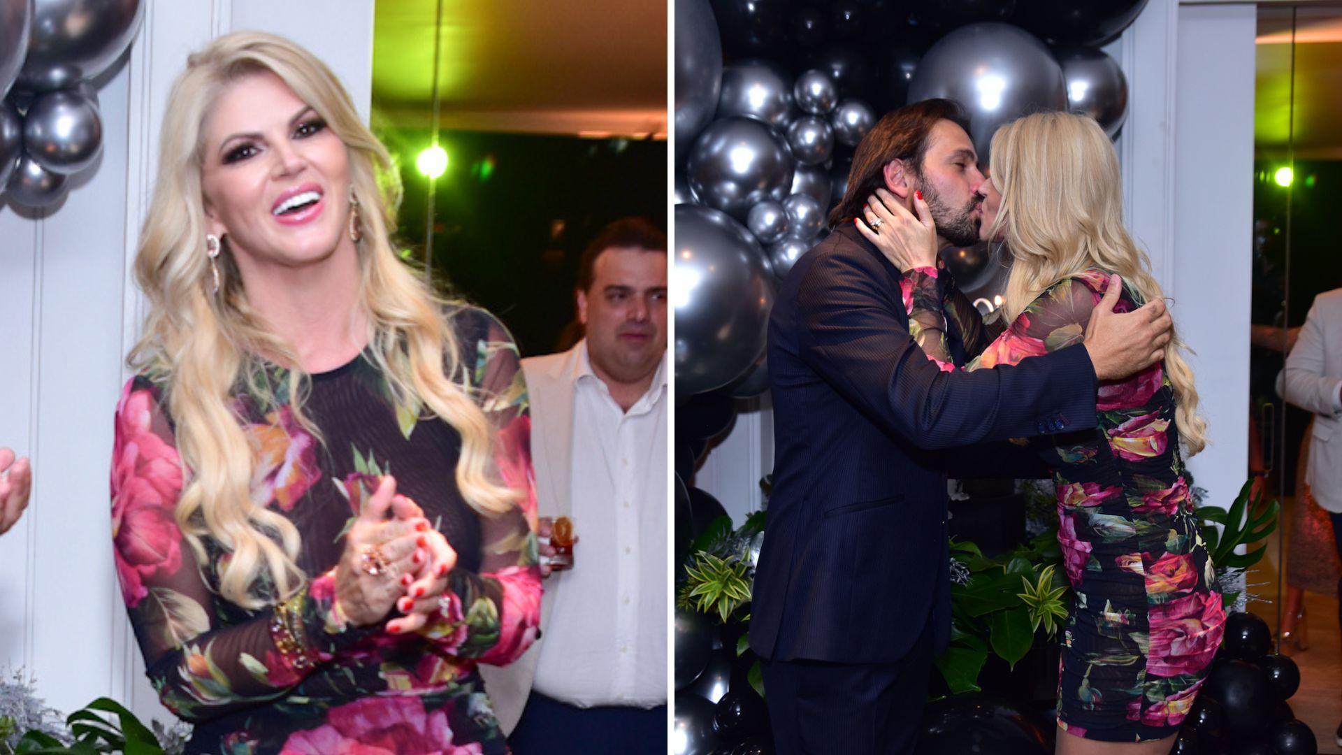 Poderosa! Val Marchiori abre seu apartamento de luxo para aniversário do marido