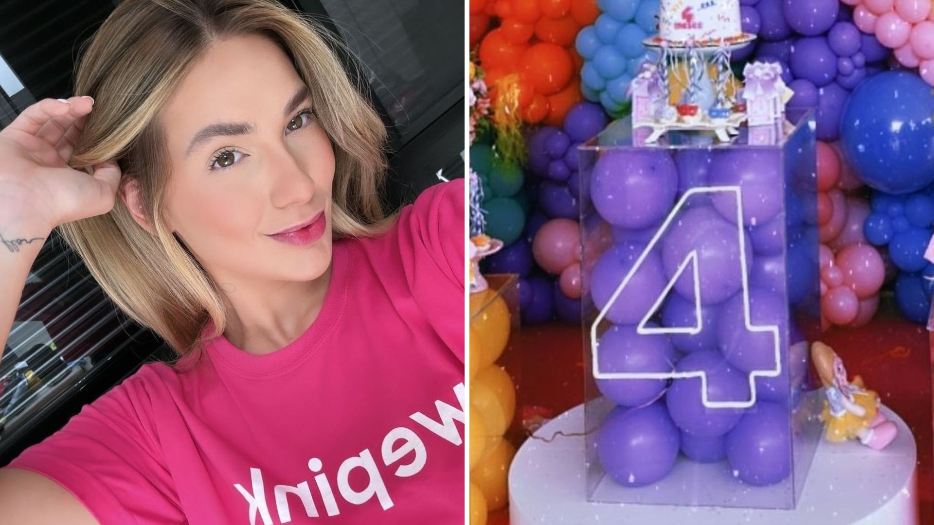 Virginia Fonseca realiza festão de mêsversário para caçula, Maria Flor: “Hoje teremos”