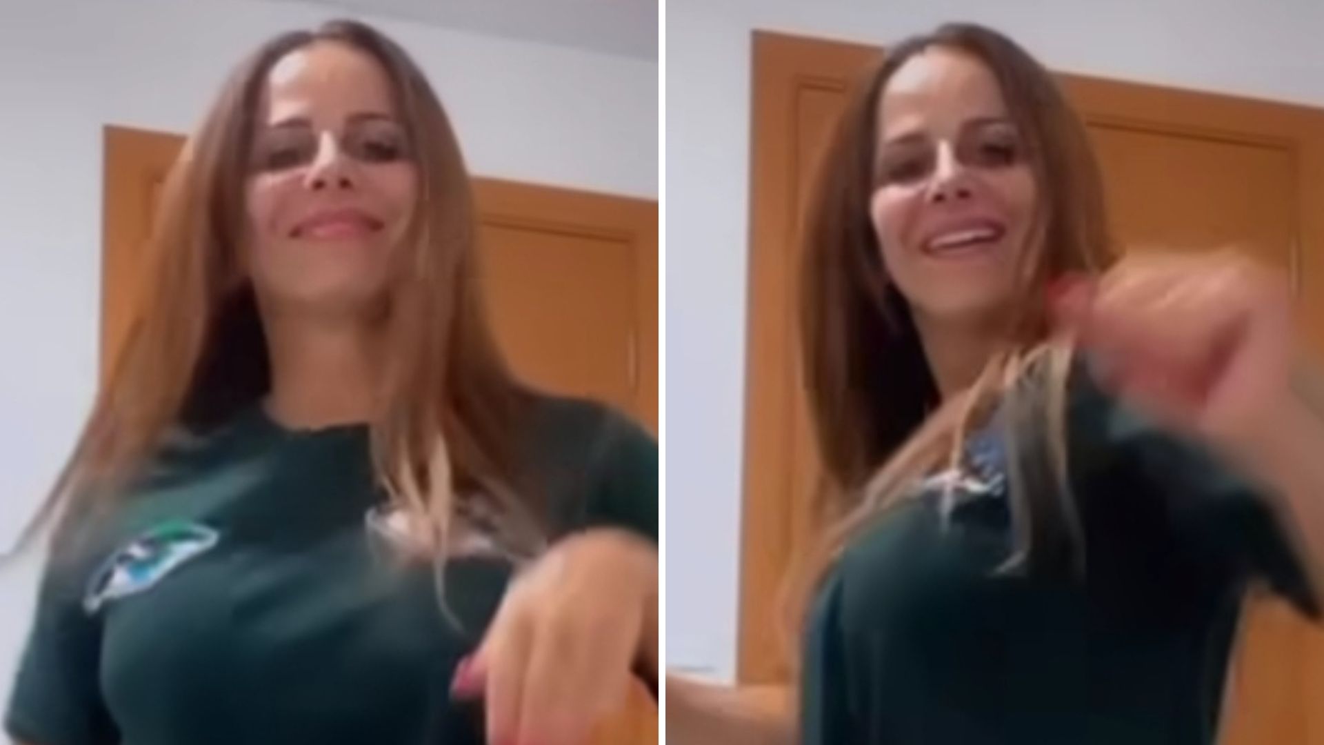 Viviane Araujo exibe barriga negativa ao surgir rebolando: “Mulherão”