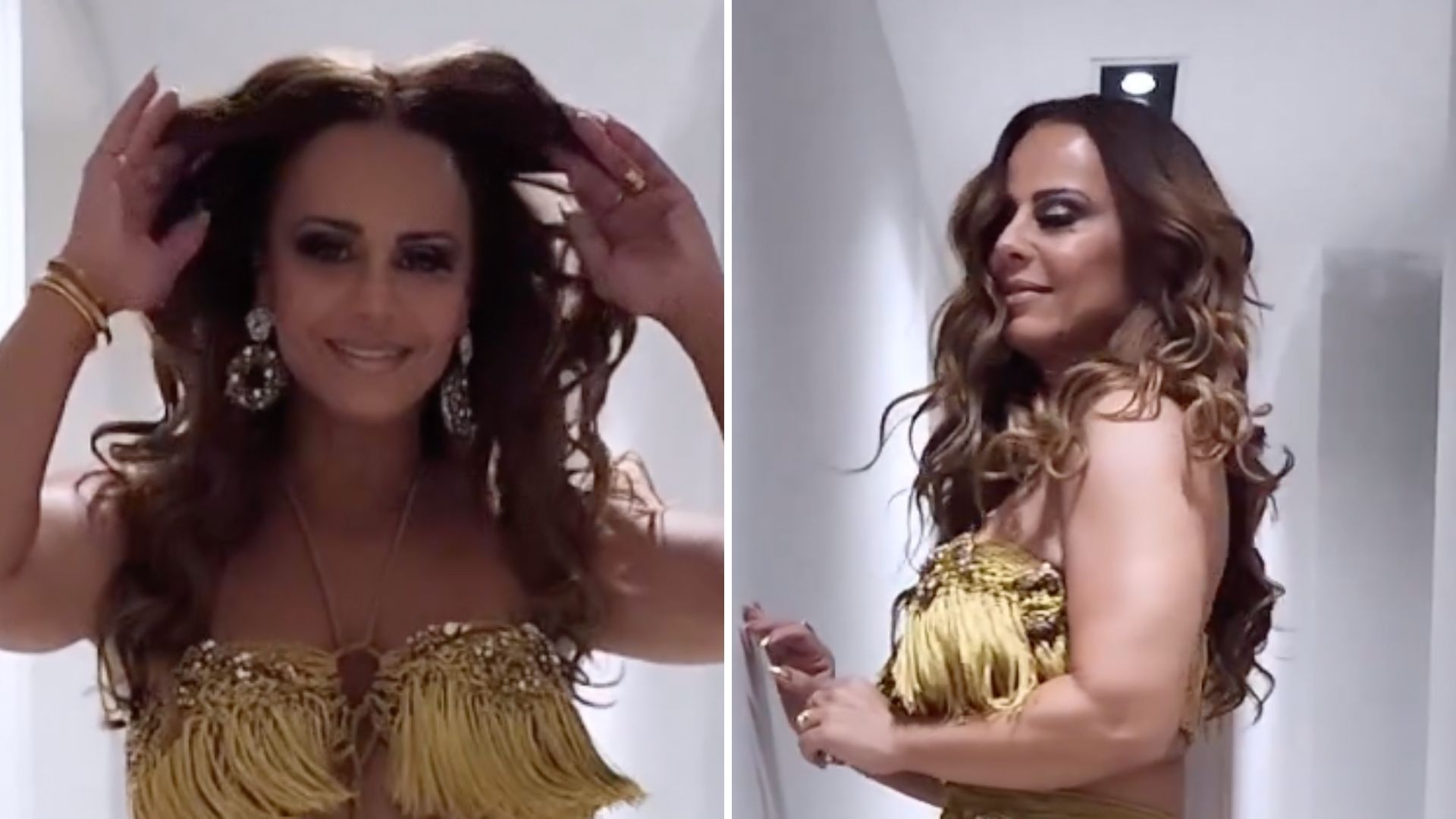 Viviane Araújo estreia no Carnaval com vestido curtíssimo e supersexy: “Magnífica”