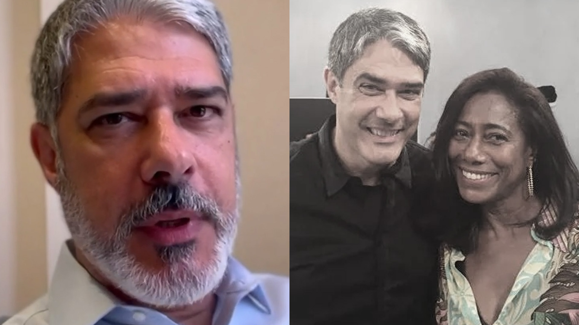 Devastado, William Bonner faz homenagem a Glória Maria no ‘Encontro’: “A gente tá ferido”
