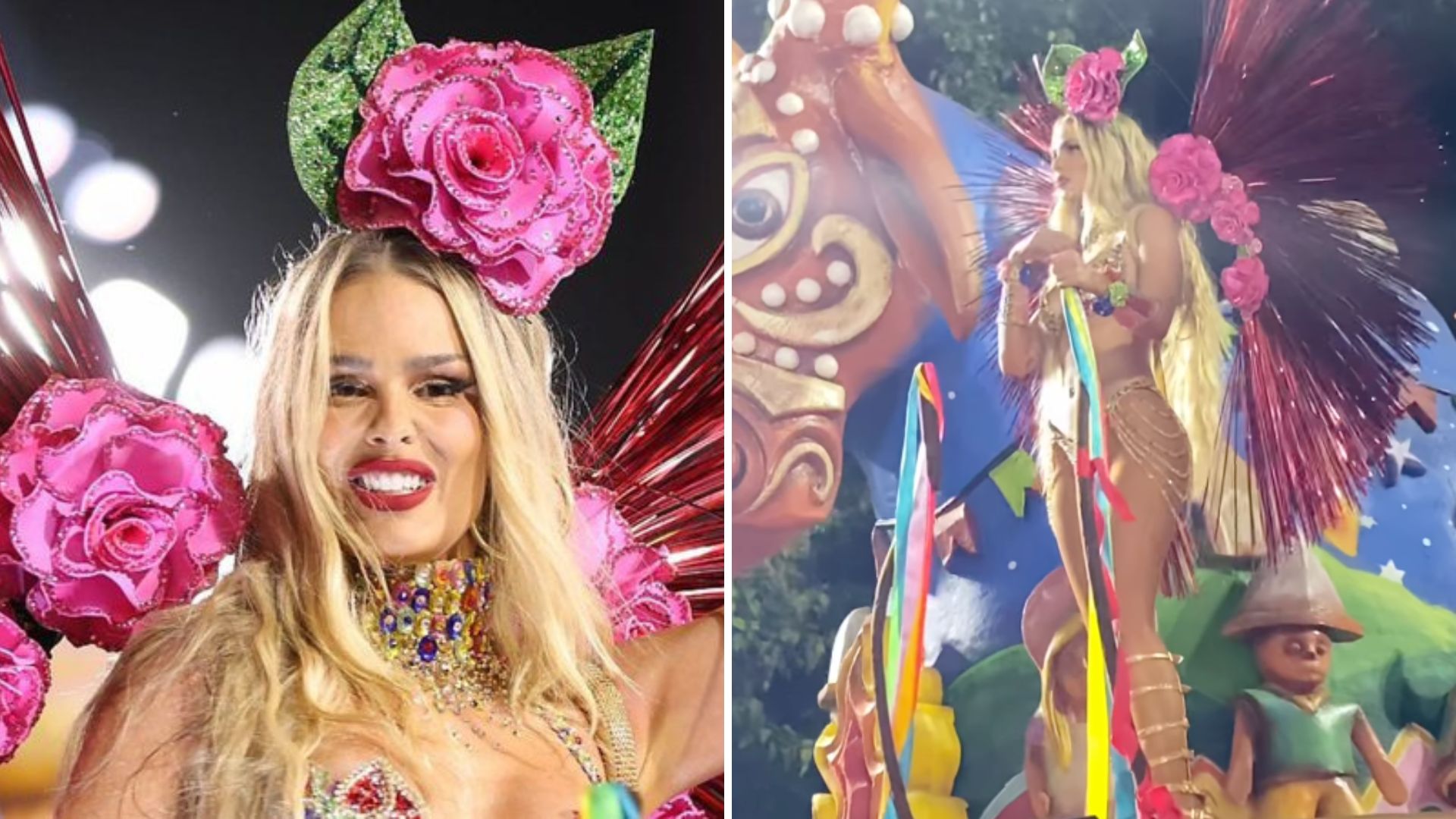 Yasmin Brunet é cortada da Grande Rio após chilique: “Perturbou todo mundo”