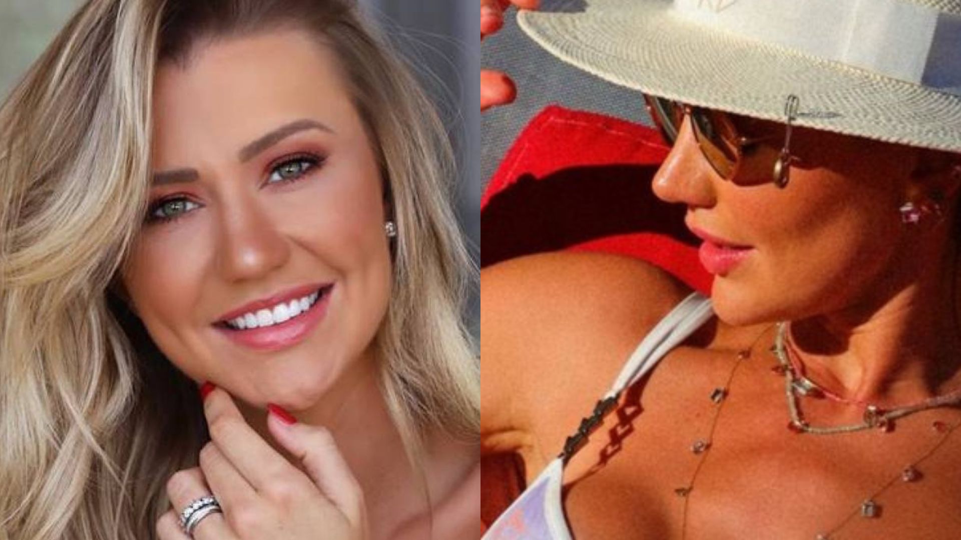 Com biquíni caríssimo, Ana Paula Siebert dá zoom nos seios e fãs babam: “Que corpo”
