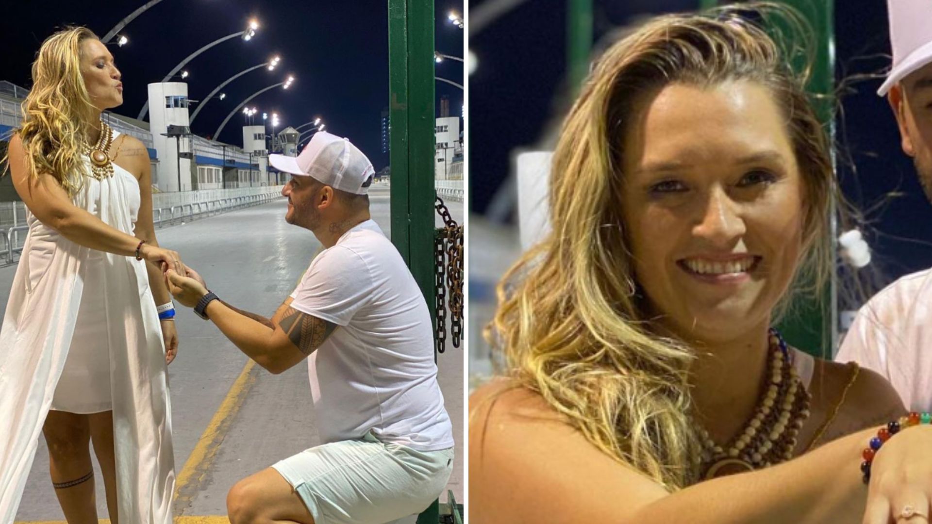 Comentarista da Globo, Ana Thais Matos é pedida em casamento: “Ela disse sim”