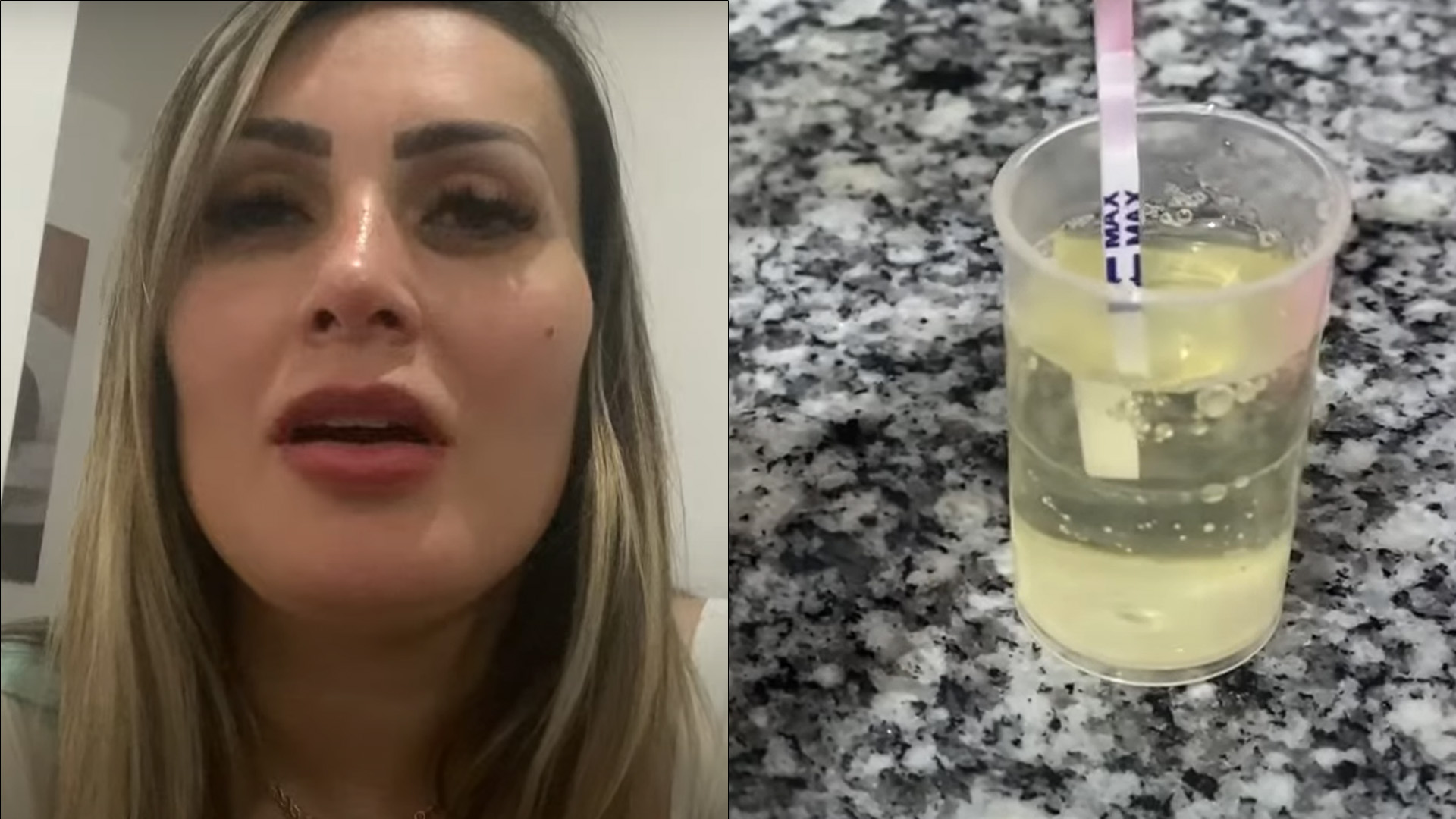 Andressa Urach faz teste de gravidez e entra em choque com resultado: “Tremedeira”