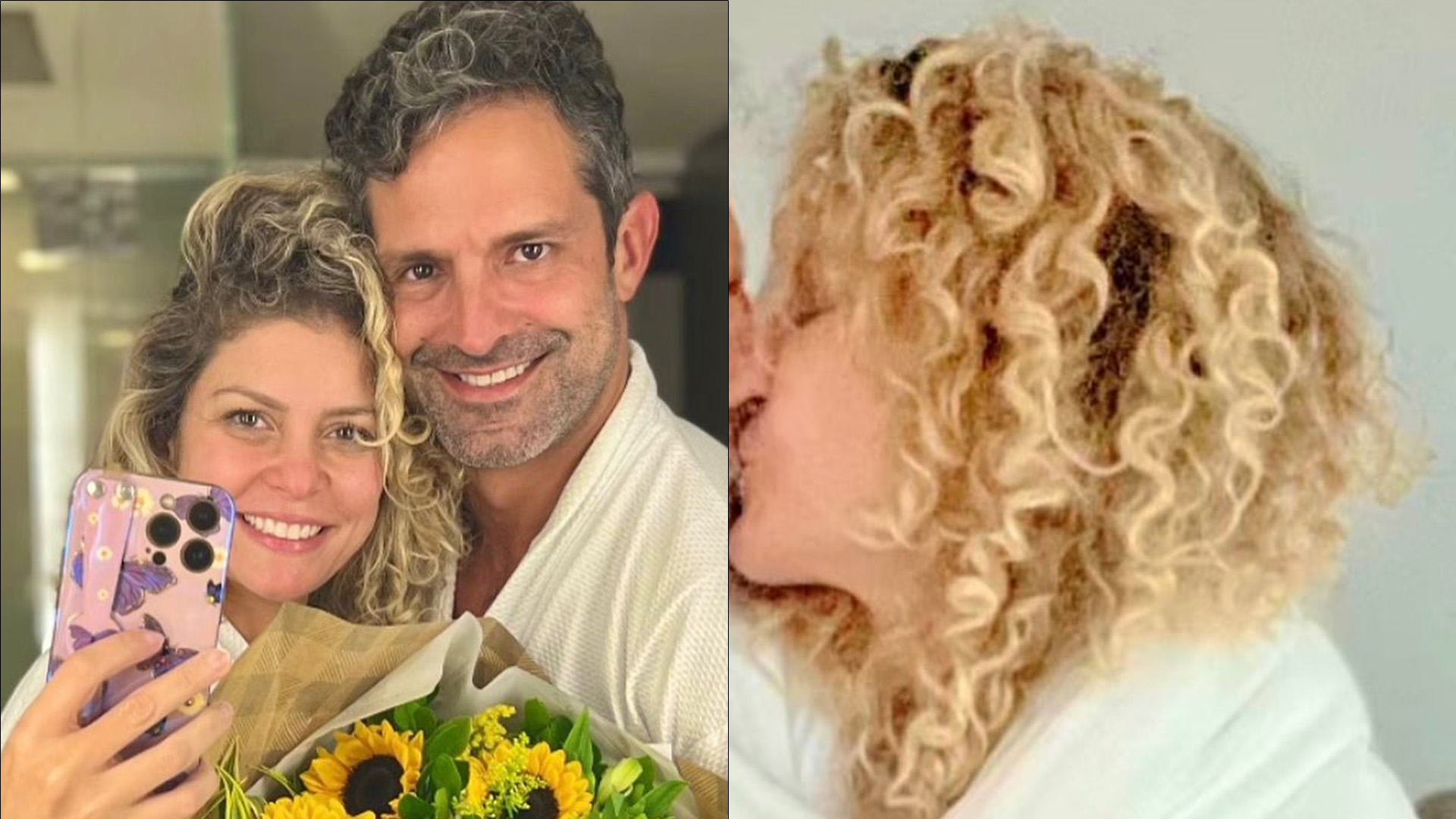 Eita! Babi Borges e Iran Malfitano são flagrados na cama em momento íntimo: “Amor”