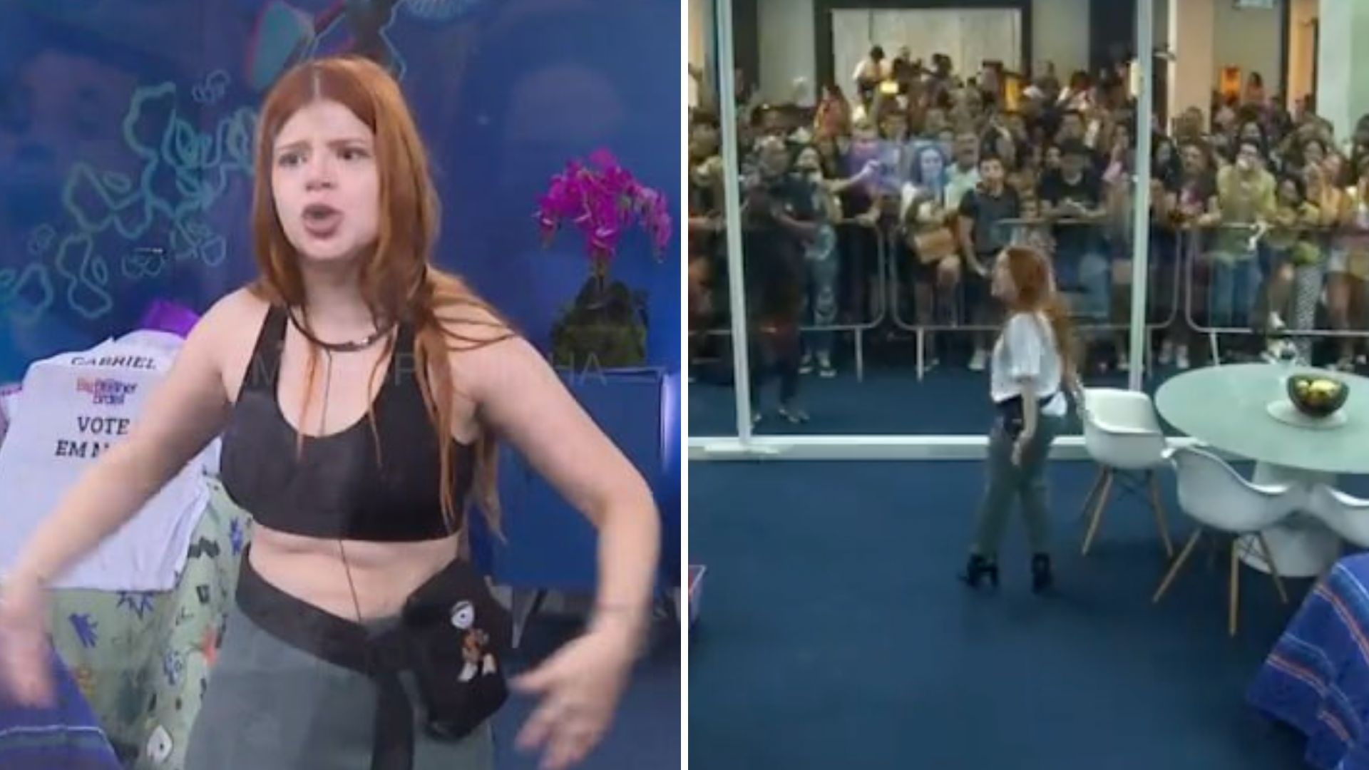 BBB22: Giovanna Leão surta na Casa de Vidro e assusta público: “Não queriam o caos?”